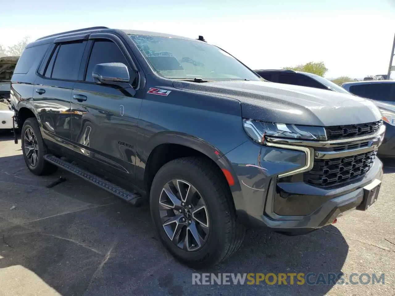 4 fotografías del automóvil dañado 1GNSKPKD7MR112430 CHEVROLET TAHOE 2021