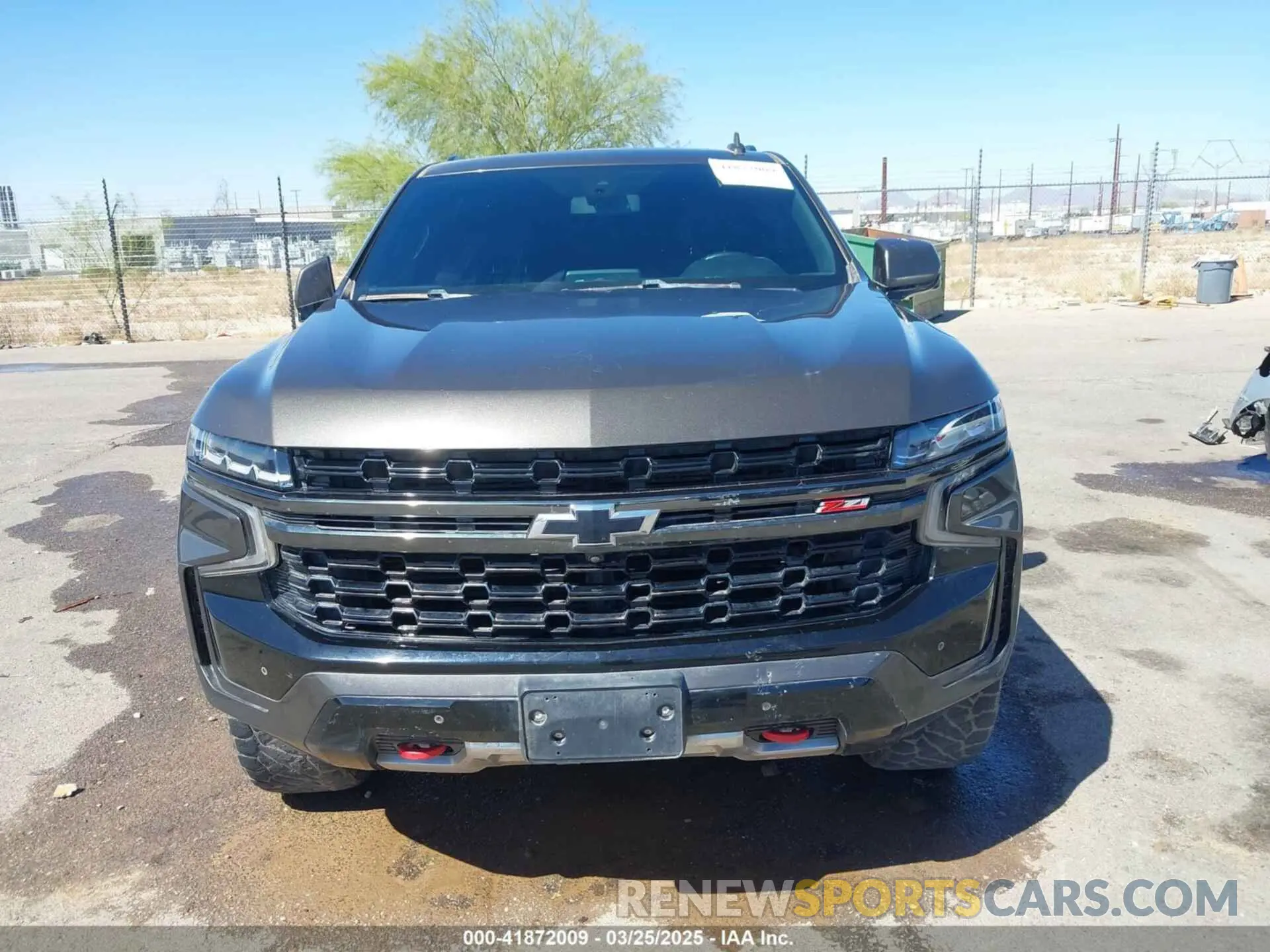 12 fotografías del automóvil dañado 1GNSKPKD7MR136677 CHEVROLET TAHOE 2021