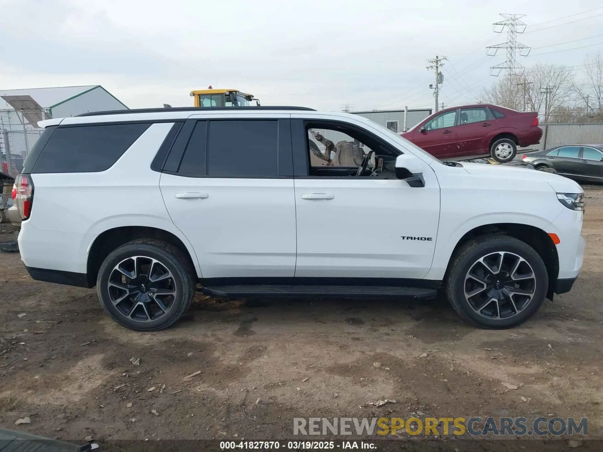 13 fotografías del automóvil dañado 1GNSKRKD8MR437213 CHEVROLET TAHOE 2021