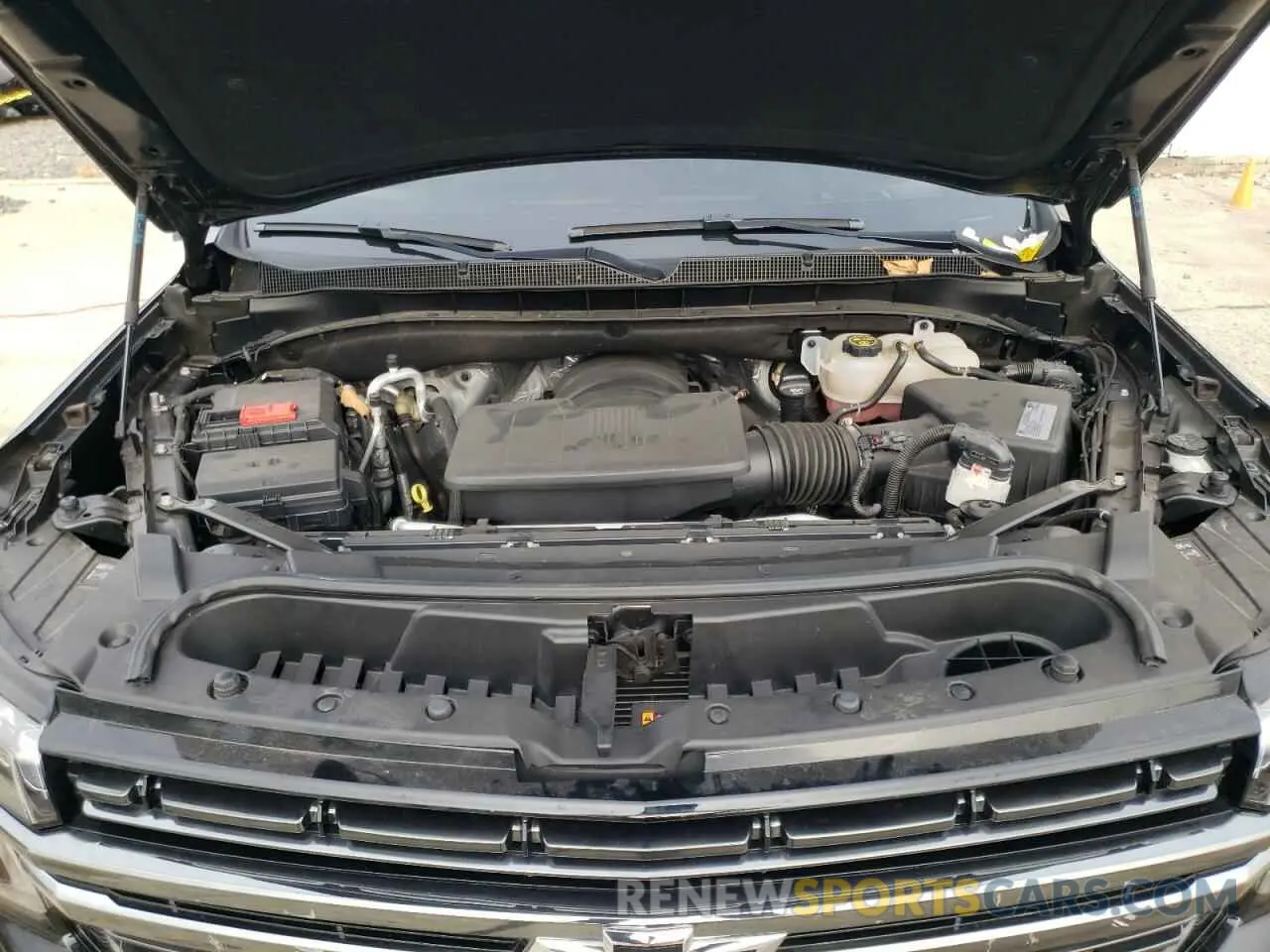 12 fotografías del automóvil dañado 1GNSKRKD9MR320160 CHEVROLET TAHOE 2021