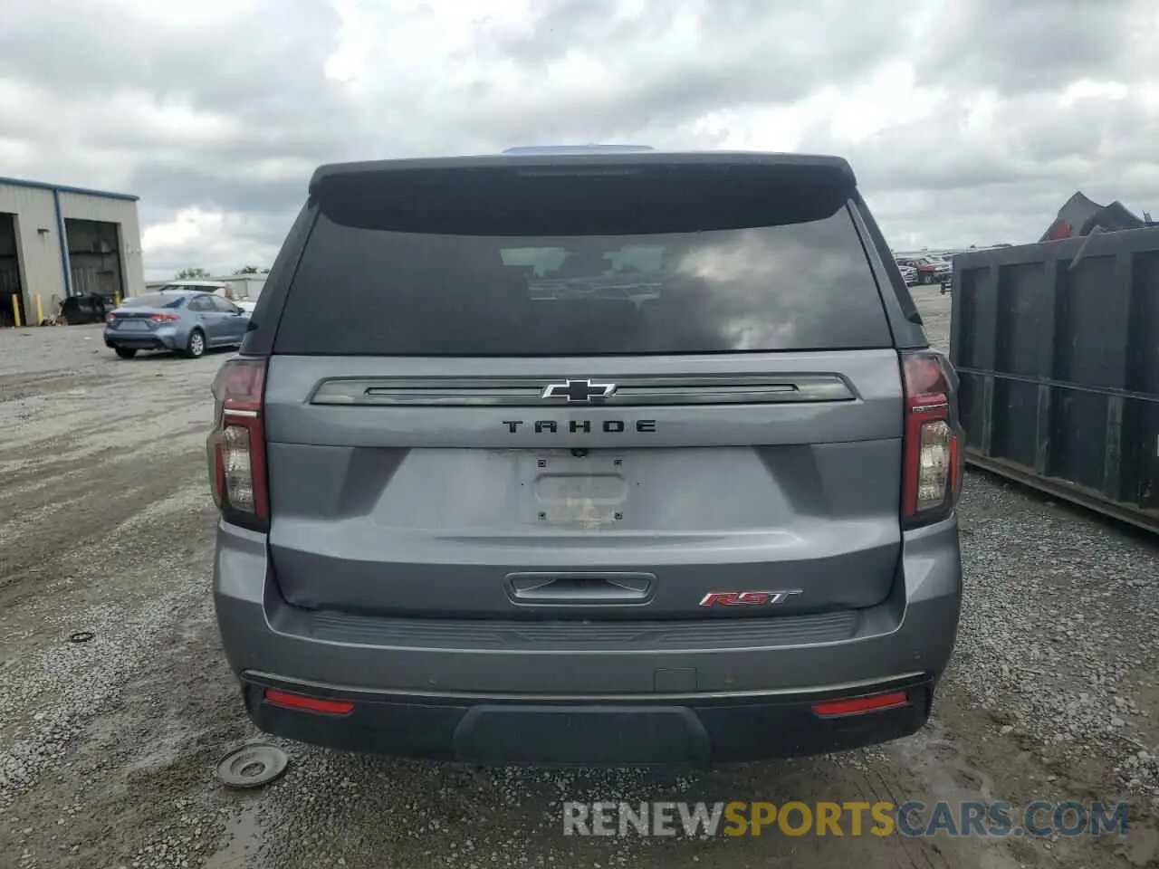 6 fotografías del automóvil dañado 1GNSKRKDXMR295401 CHEVROLET TAHOE 2021