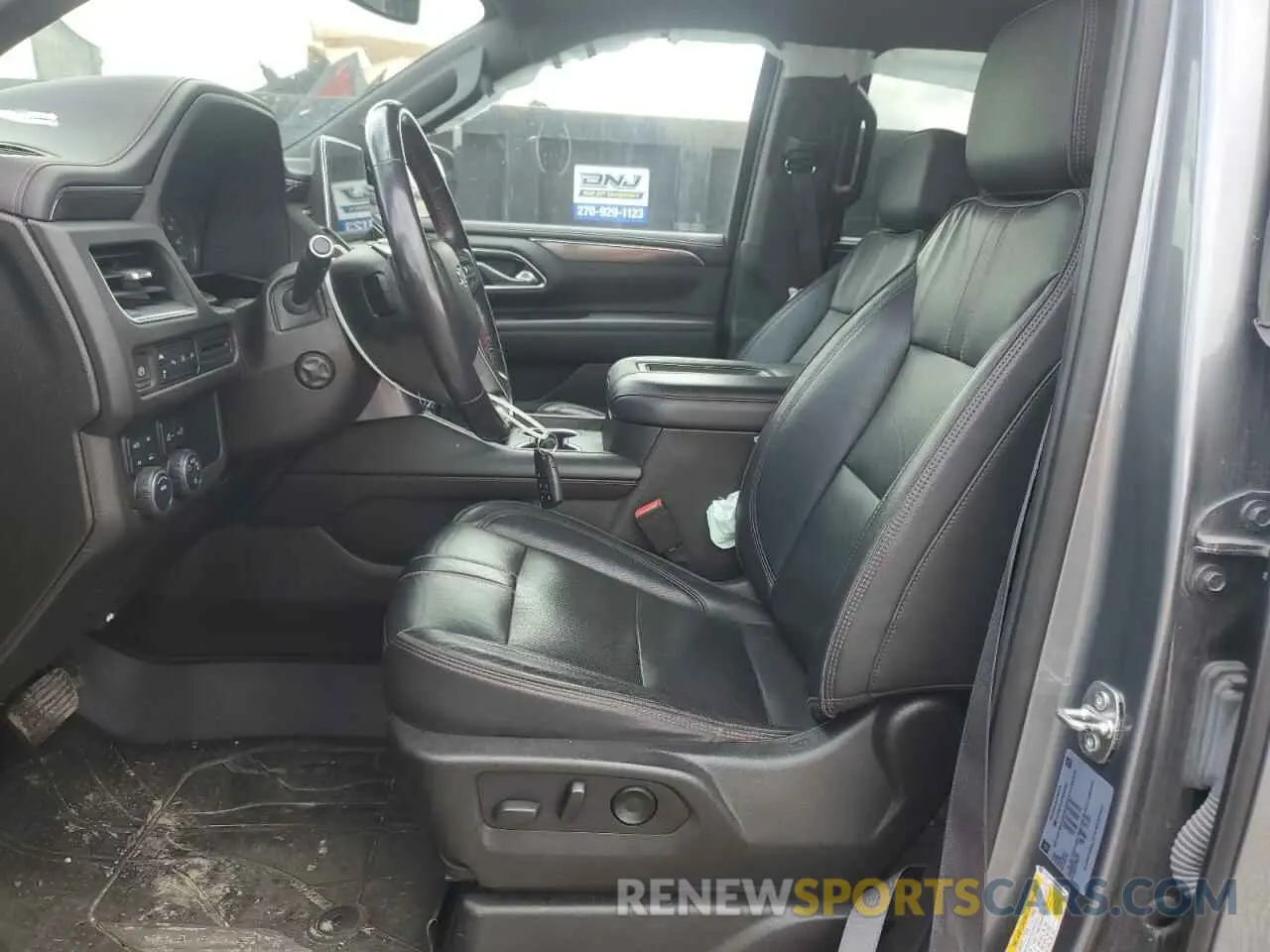 7 fotografías del automóvil dañado 1GNSKRKDXMR295401 CHEVROLET TAHOE 2021