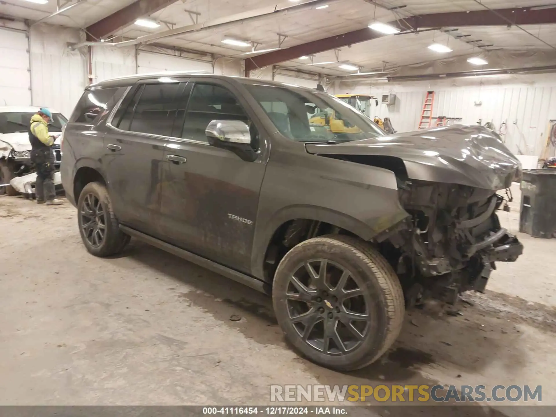 1 fotografías del automóvil dañado 1GNSKSKD7MR230481 CHEVROLET TAHOE 2021