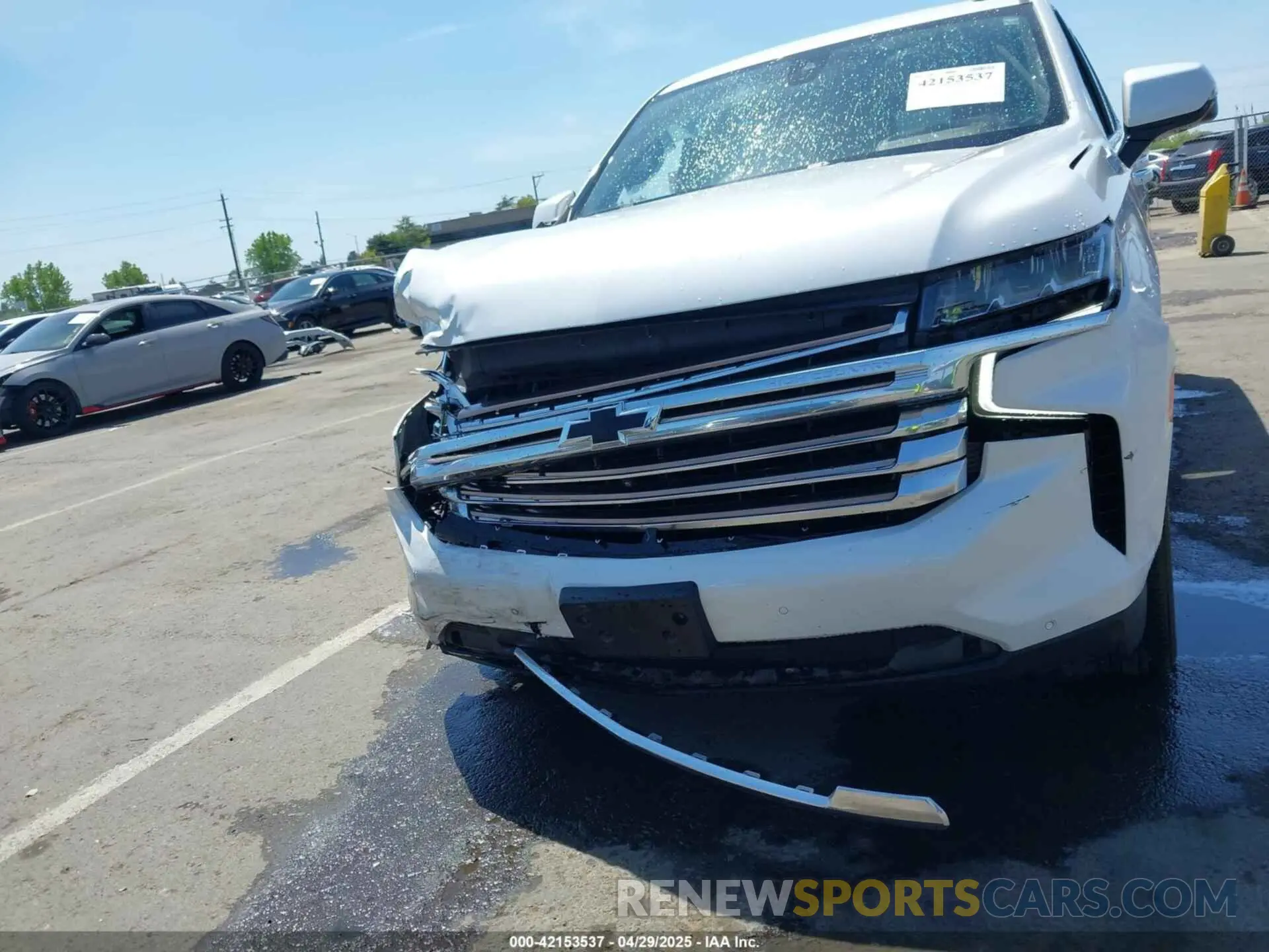 12 fotografías del automóvil dañado 1GNSKTKL5MR125676 CHEVROLET TAHOE 2021