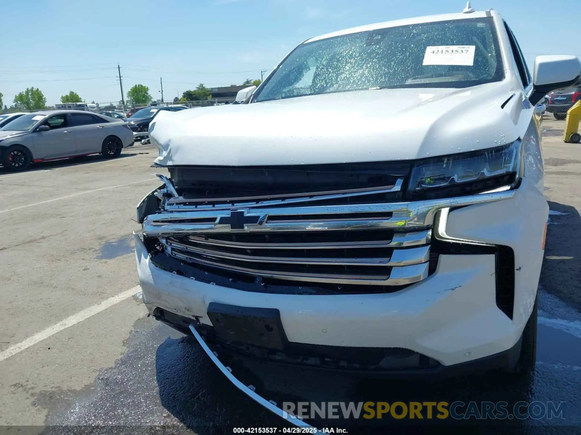 6 fotografías del automóvil dañado 1GNSKTKL5MR125676 CHEVROLET TAHOE 2021