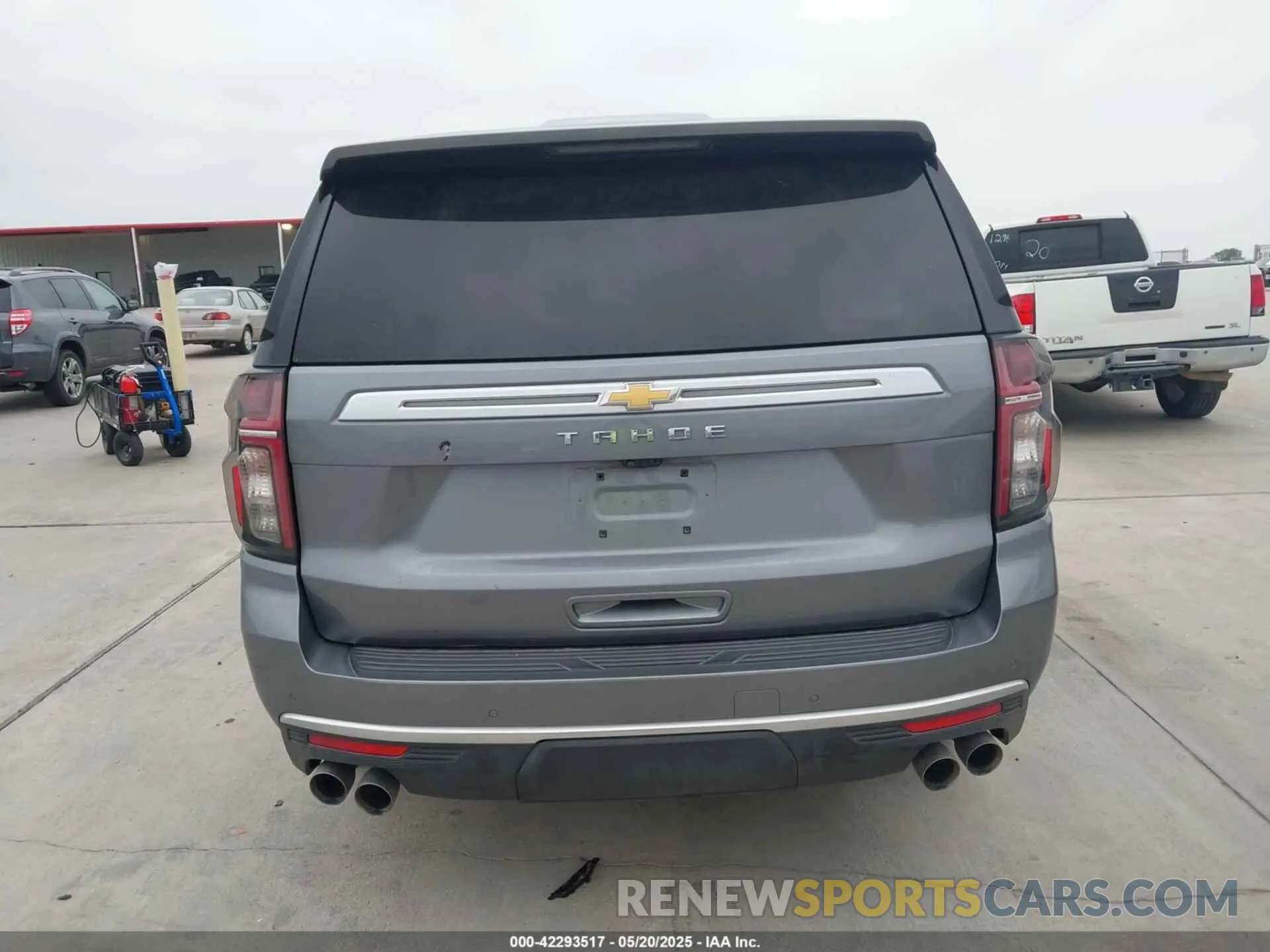 15 fotografías del automóvil dañado 1GNSKTKLXMR361126 CHEVROLET TAHOE 2021
