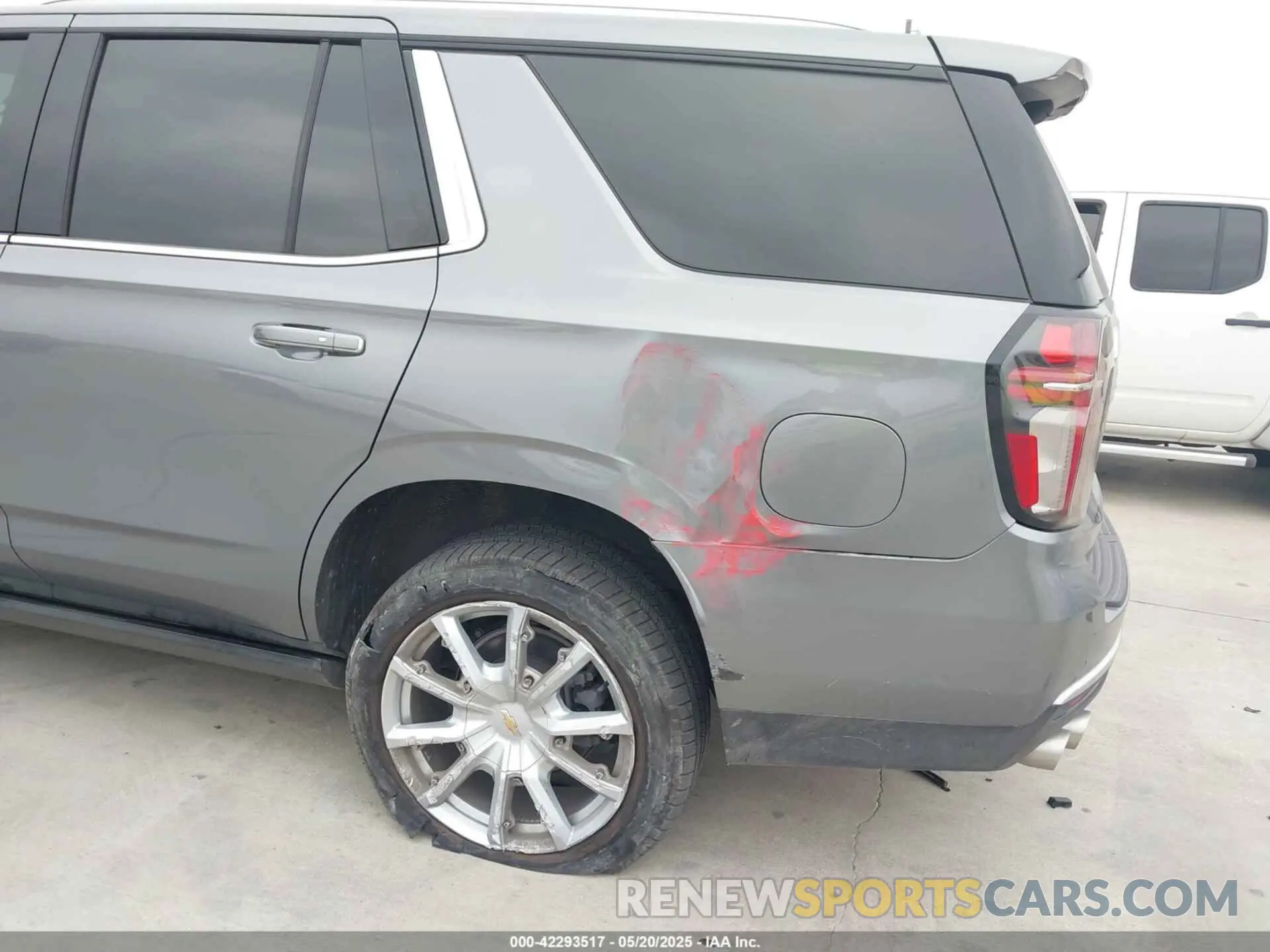 6 fotografías del automóvil dañado 1GNSKTKLXMR361126 CHEVROLET TAHOE 2021
