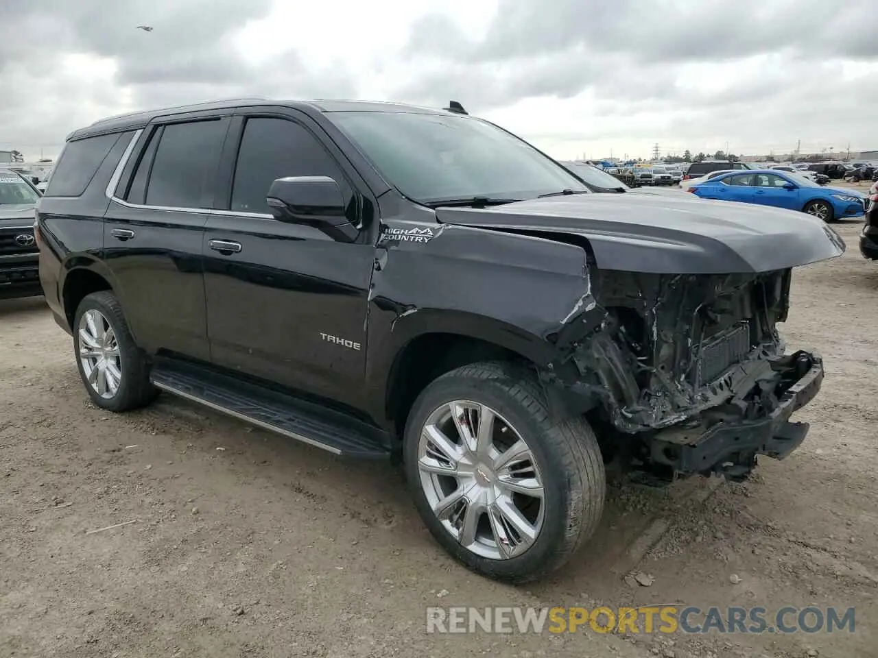 4 fotografías del automóvil dañado 1GNSKTKT8MR474301 CHEVROLET TAHOE 2021