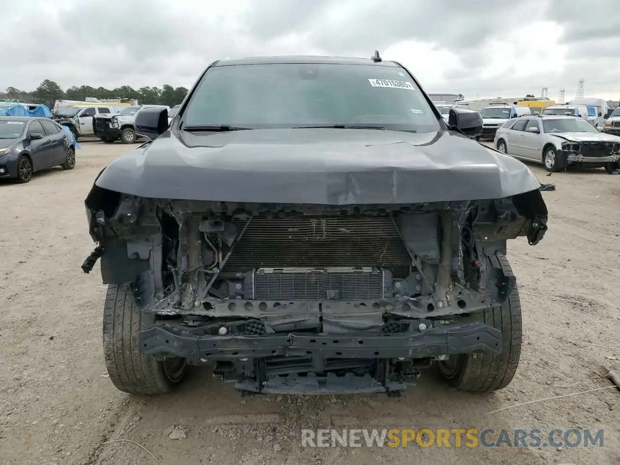 5 fotografías del automóvil dañado 1GNSKTKT8MR474301 CHEVROLET TAHOE 2021