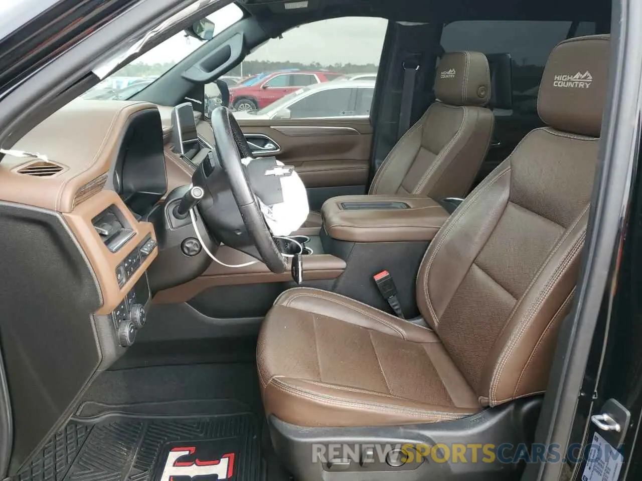 7 fotografías del automóvil dañado 1GNSKTKT8MR474301 CHEVROLET TAHOE 2021