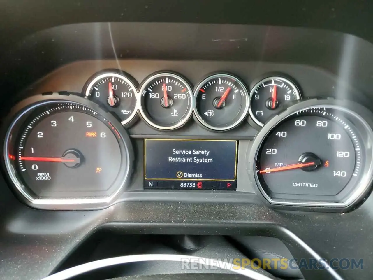 9 fotografías del automóvil dañado 1NGSCLED0MR351867 CHEVROLET TAHOE 2021