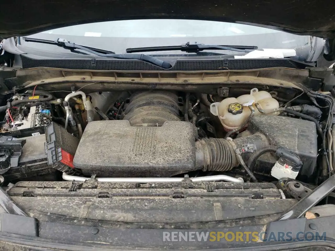 12 fotografías del automóvil dañado 1GNSCLED9NR155315 CHEVROLET TAHOE 2022