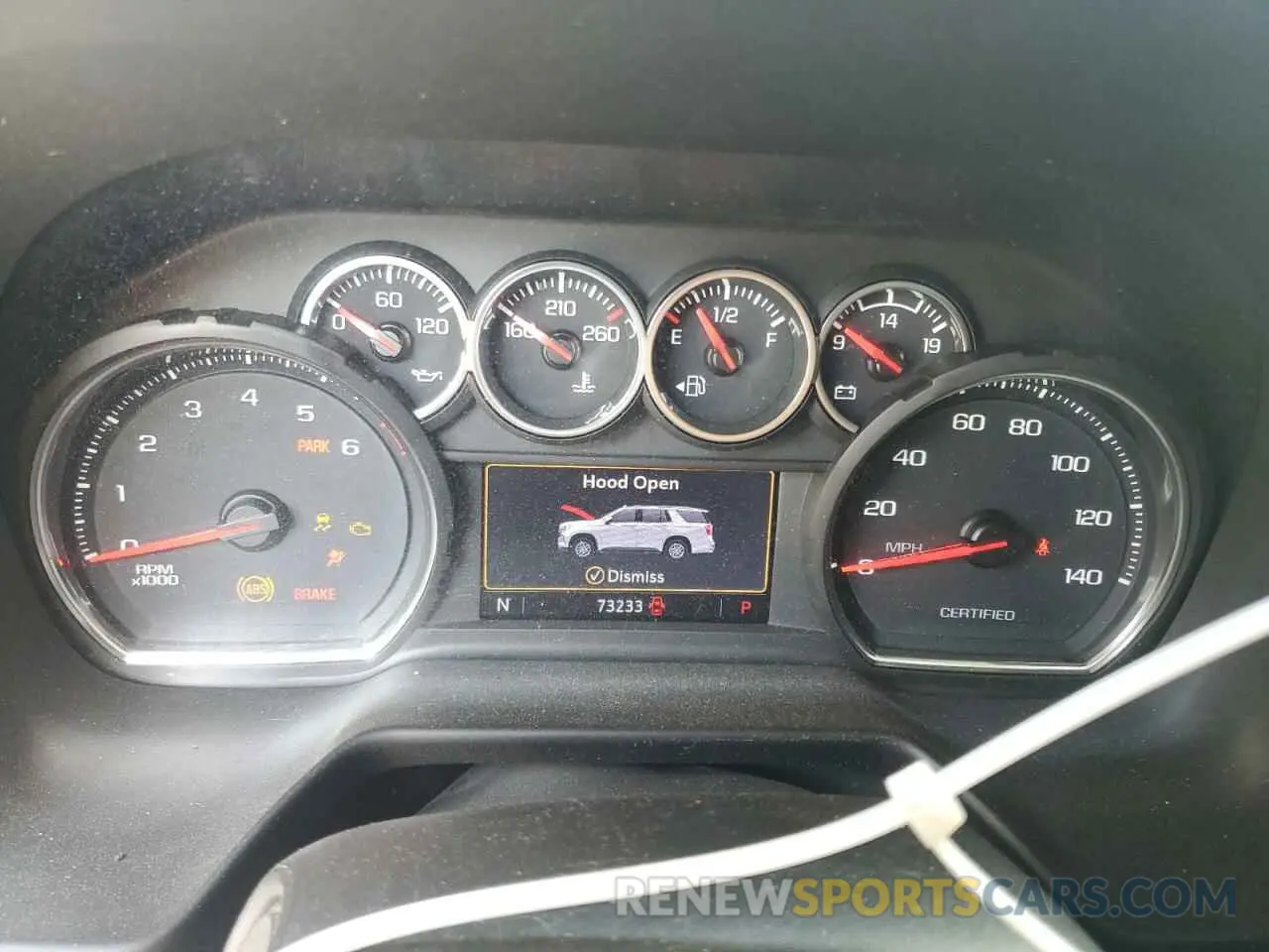 9 fotografías del automóvil dañado 1GNSCLED9NR155315 CHEVROLET TAHOE 2022