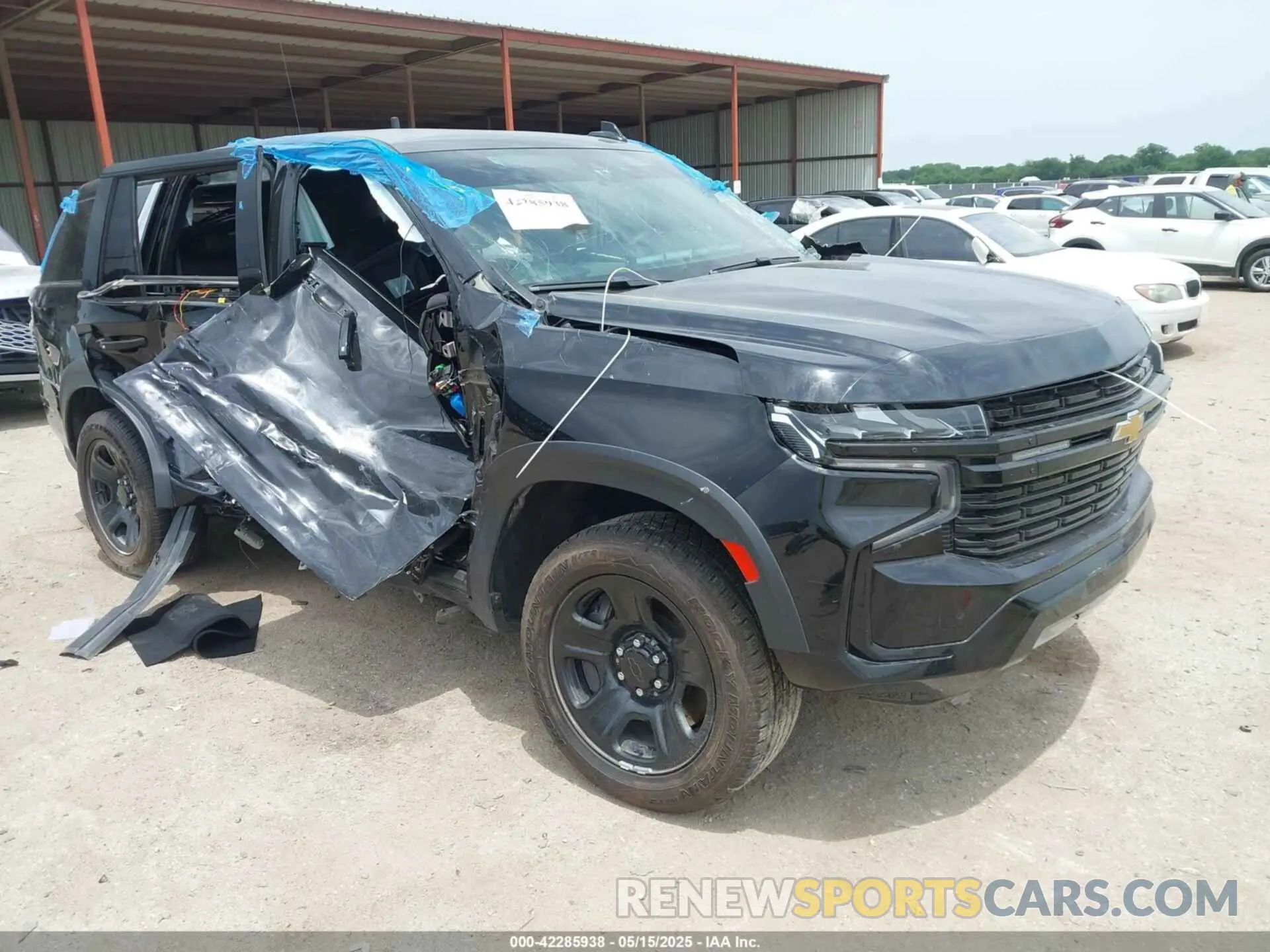 1 fotografías del automóvil dañado 1GNSCLED9NR313278 CHEVROLET TAHOE 2022