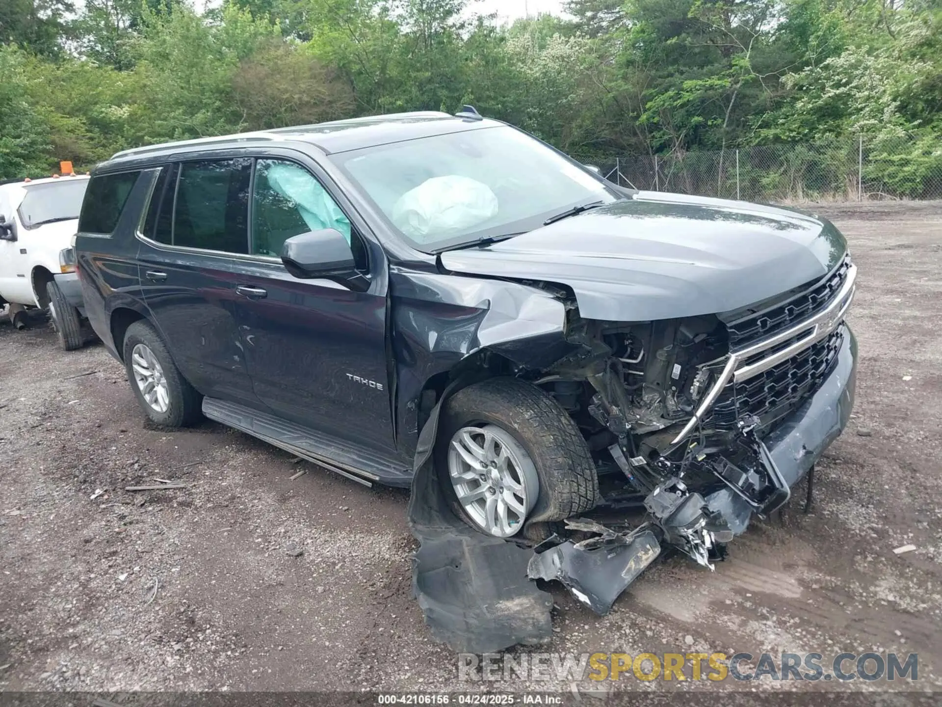 1 fotografías del automóvil dañado 1GNSCMKD3NR210819 CHEVROLET TAHOE 2022