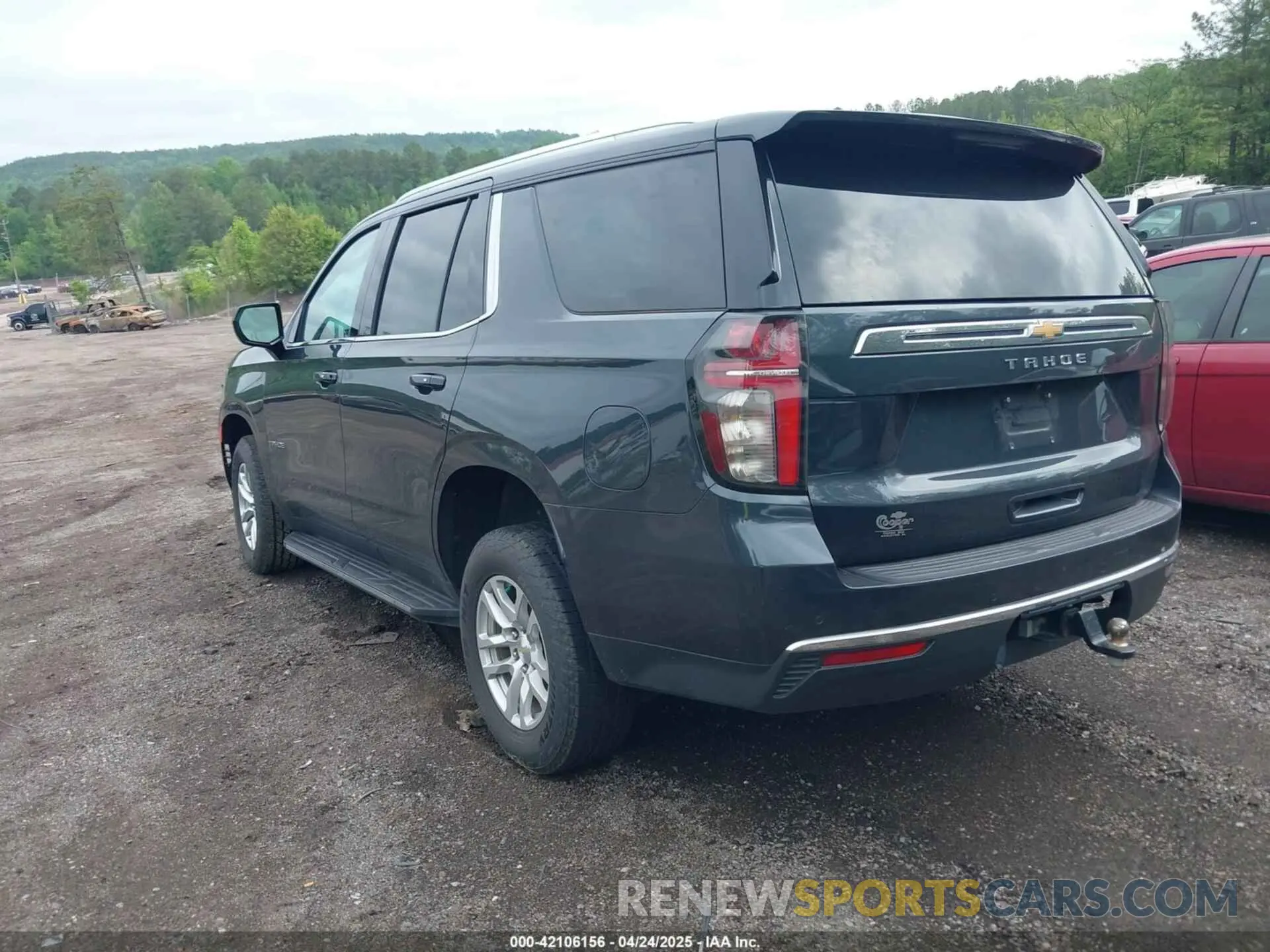 3 fotografías del automóvil dañado 1GNSCMKD3NR210819 CHEVROLET TAHOE 2022