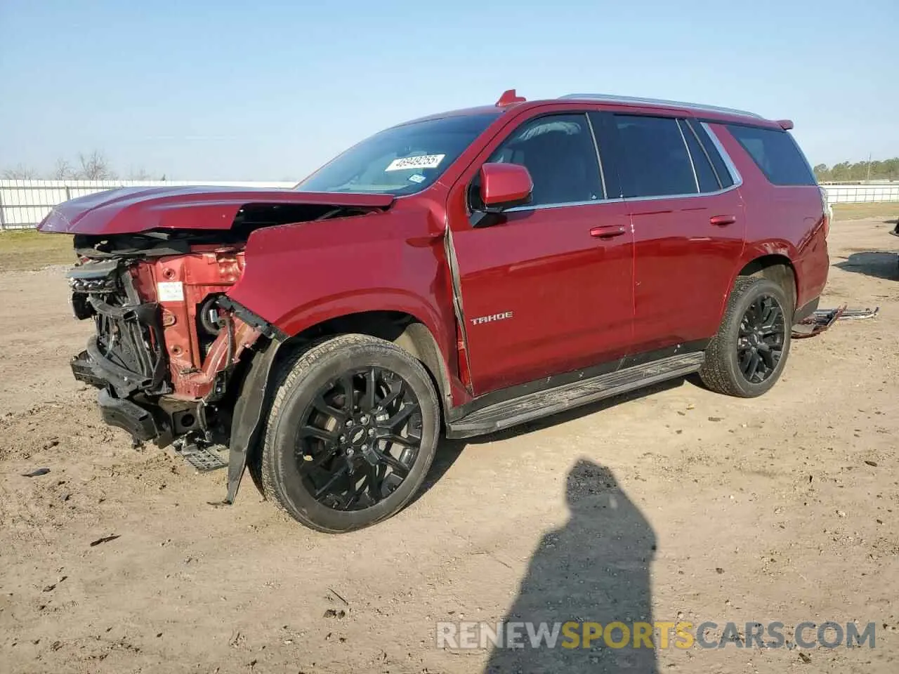 1 fotografías del automóvil dañado 1GNSCNKD0NR105015 CHEVROLET TAHOE 2022