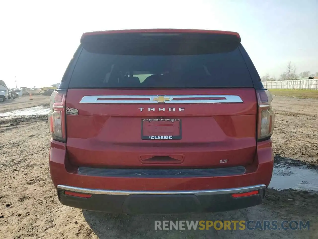 6 fotografías del automóvil dañado 1GNSCNKD0NR105015 CHEVROLET TAHOE 2022