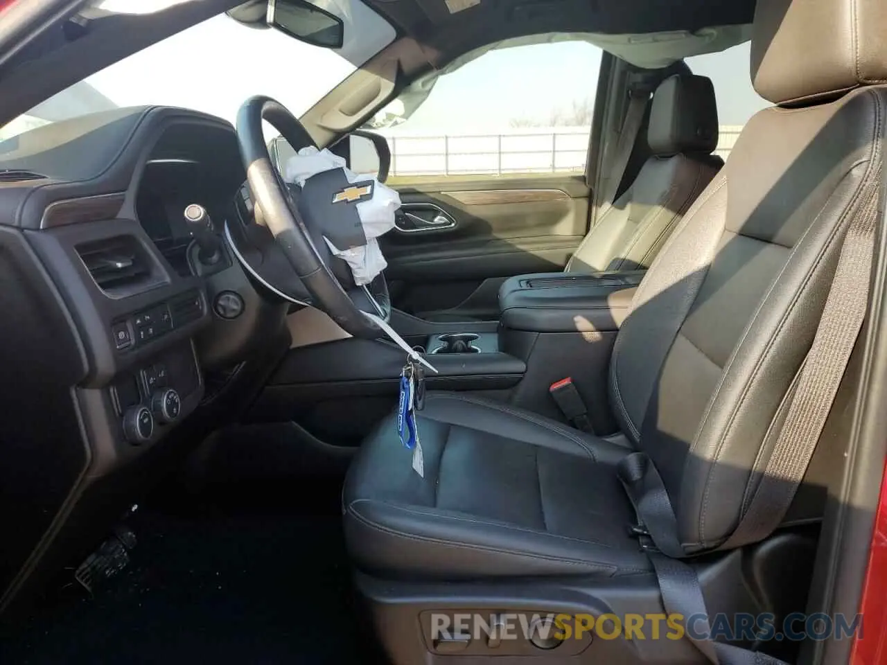 7 fotografías del automóvil dañado 1GNSCNKD0NR105015 CHEVROLET TAHOE 2022