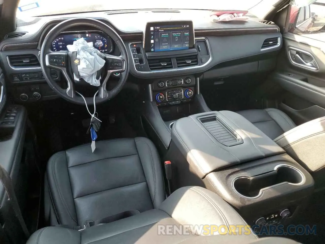 8 fotografías del automóvil dañado 1GNSCNKD0NR105015 CHEVROLET TAHOE 2022