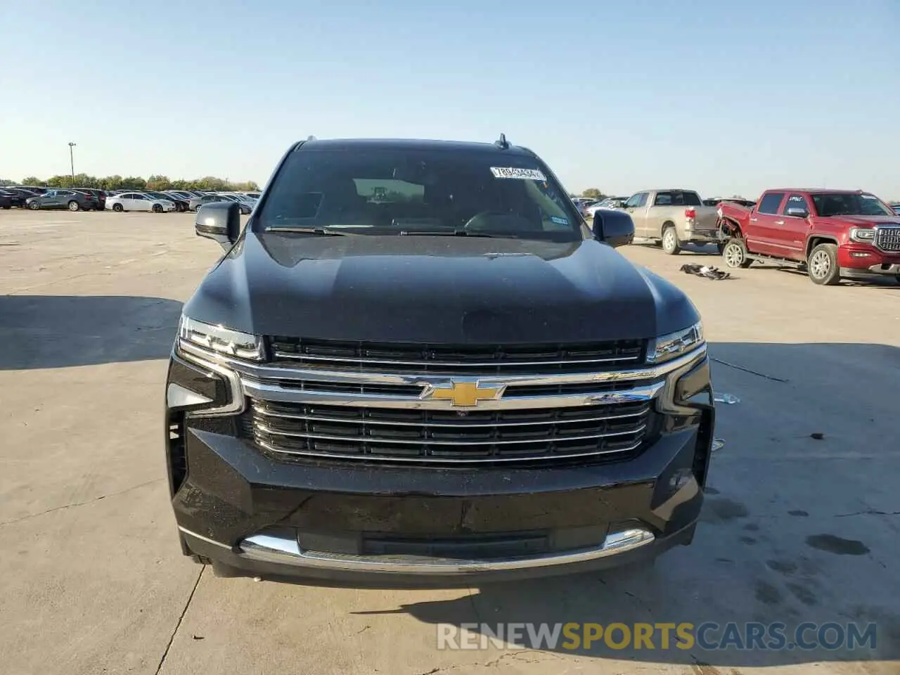 5 fotografías del automóvil dañado 1GNSCNKD4NR286670 CHEVROLET TAHOE 2022