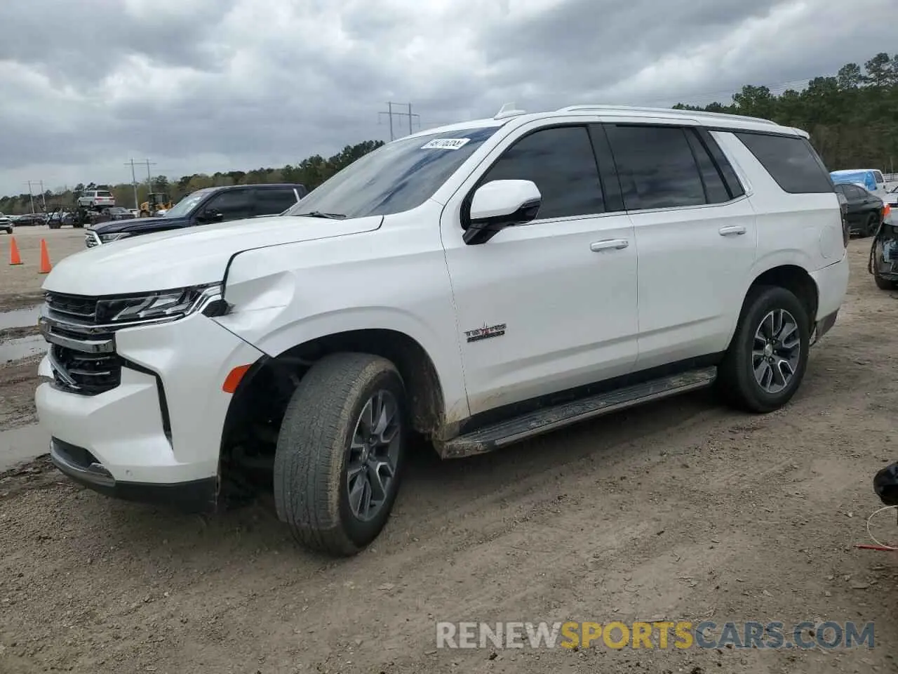 1 fotografías del automóvil dañado 1GNSCNKDXNR200696 CHEVROLET TAHOE 2022