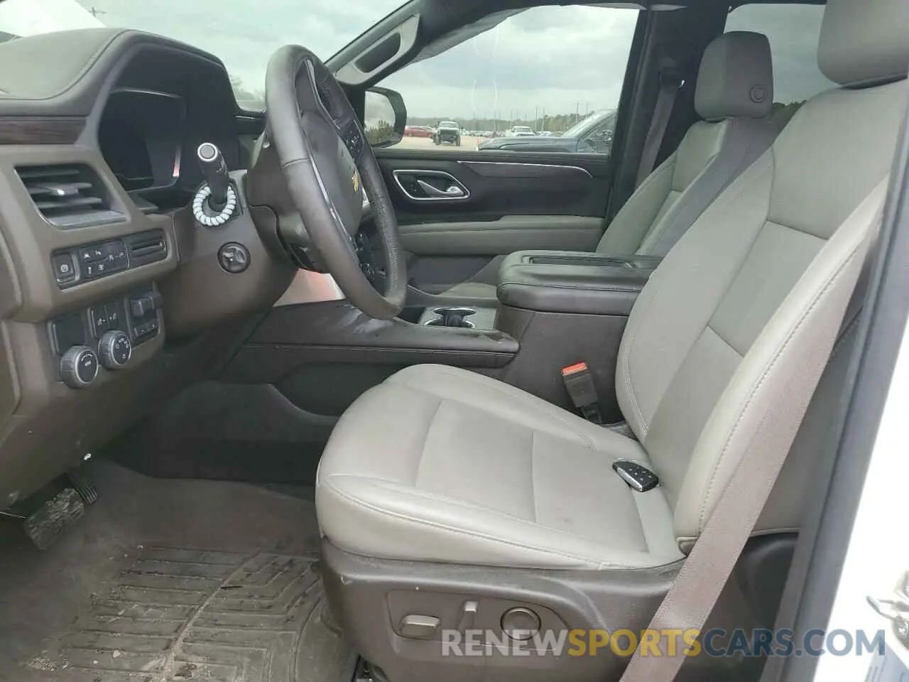 7 fotografías del automóvil dañado 1GNSCNKDXNR200696 CHEVROLET TAHOE 2022