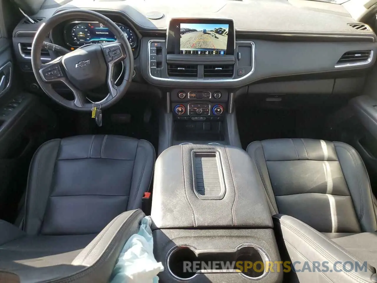 8 fotografías del automóvil dañado 1GNSCRKD0NR177064 CHEVROLET TAHOE 2022