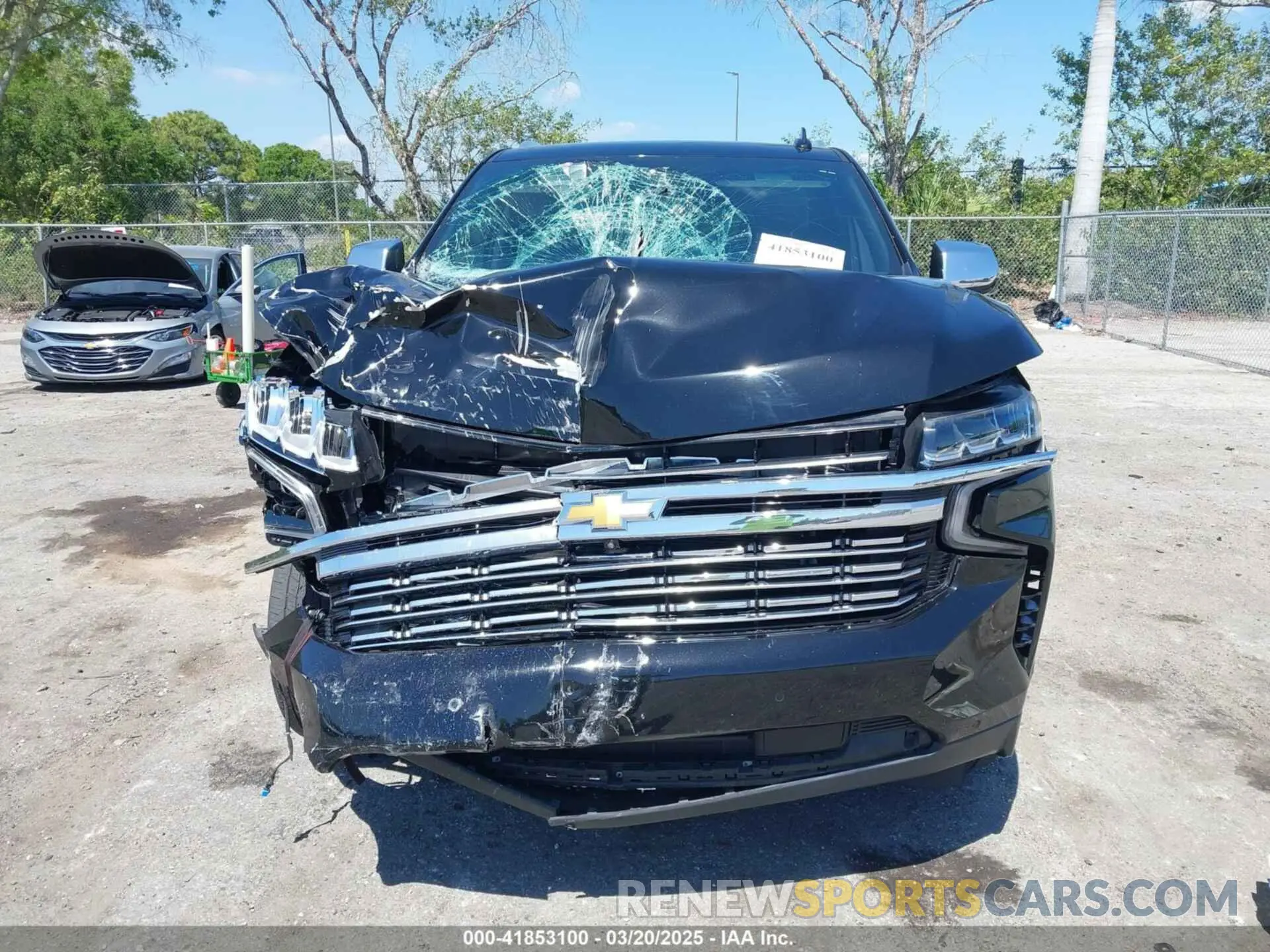 12 fotografías del automóvil dañado 1GNSCSKDXNR362584 CHEVROLET TAHOE 2022