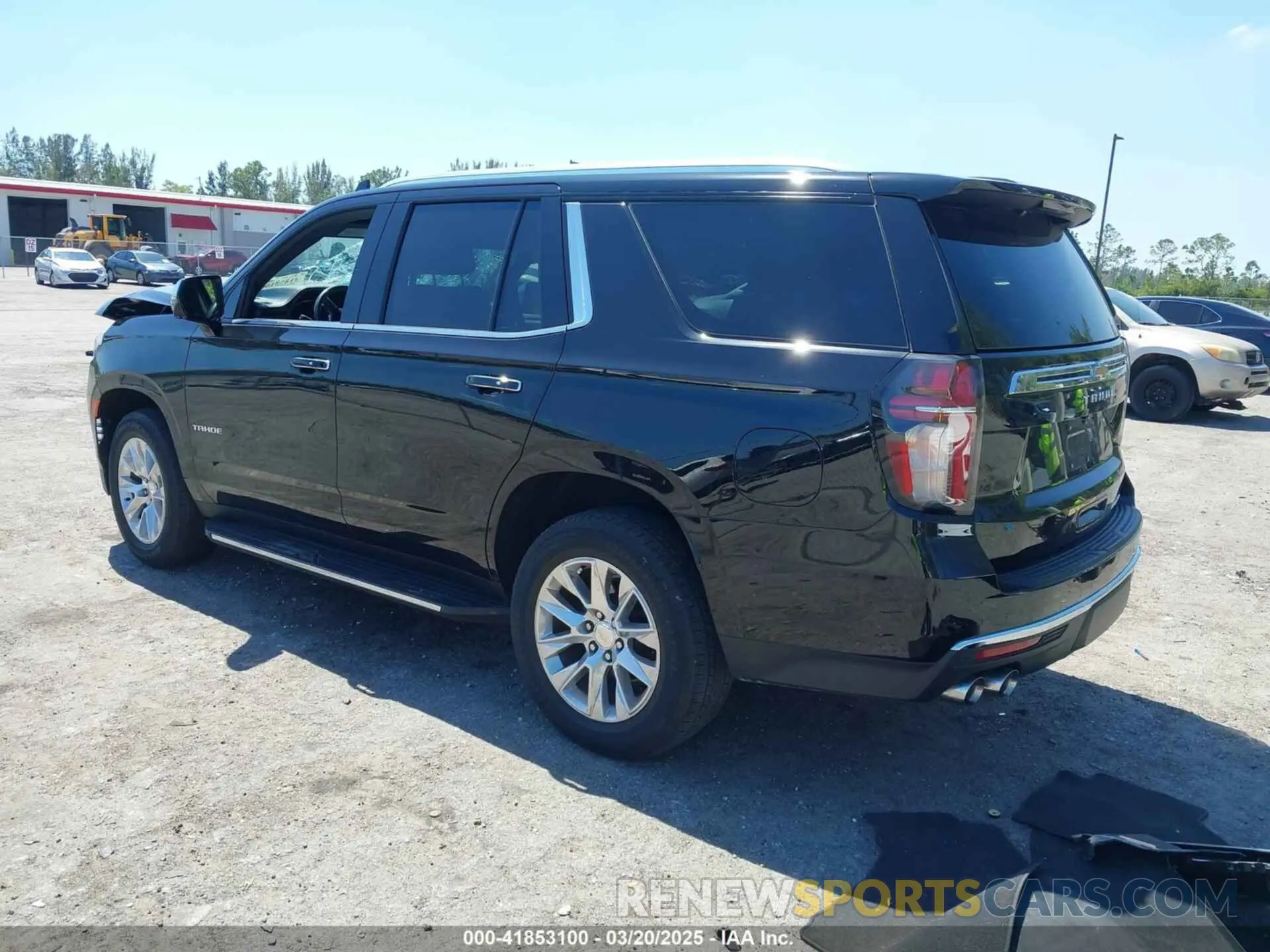 3 fotografías del automóvil dañado 1GNSCSKDXNR362584 CHEVROLET TAHOE 2022