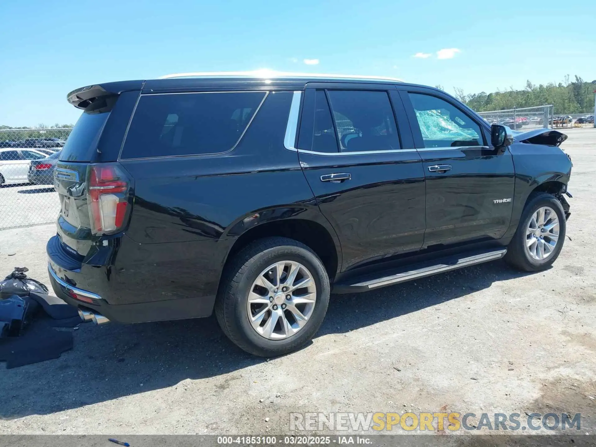 4 fotografías del automóvil dañado 1GNSCSKDXNR362584 CHEVROLET TAHOE 2022