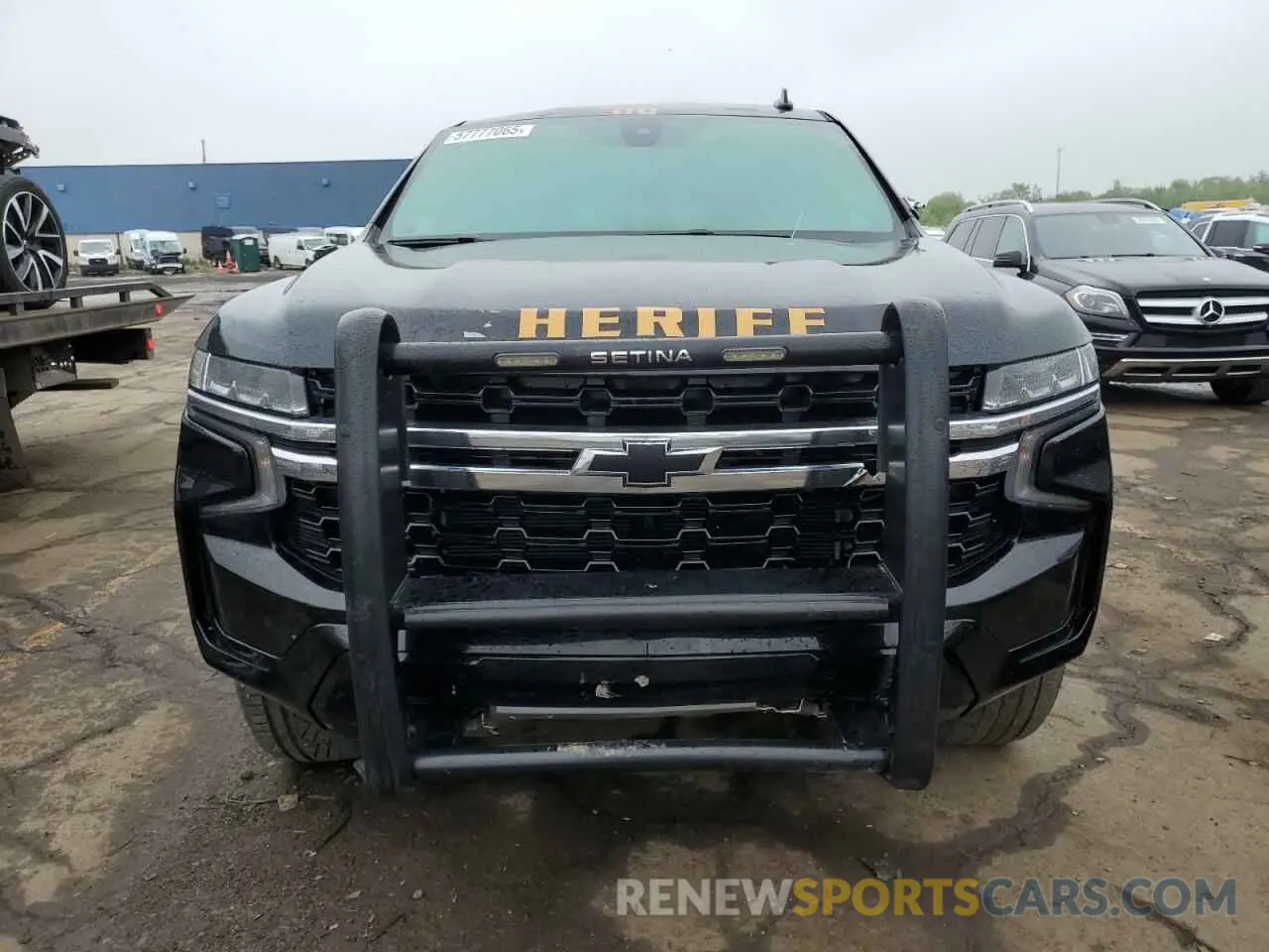5 fotografías del automóvil dañado 1GNSKLED7NR319518 CHEVROLET TAHOE 2022