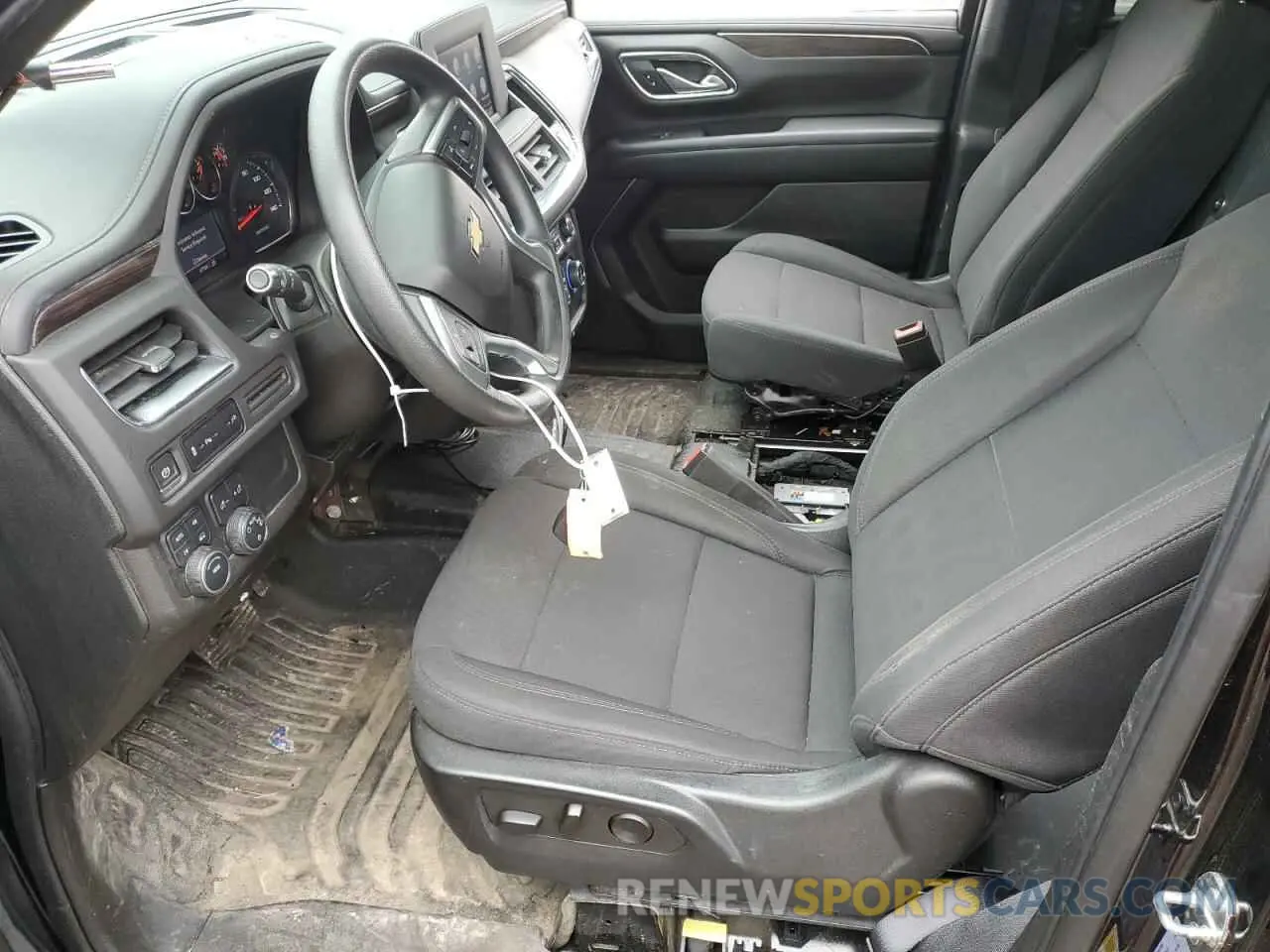 7 fotografías del automóvil dañado 1GNSKLED7NR319518 CHEVROLET TAHOE 2022