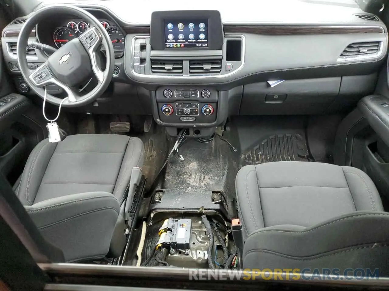 8 fotografías del automóvil dañado 1GNSKLED7NR319518 CHEVROLET TAHOE 2022