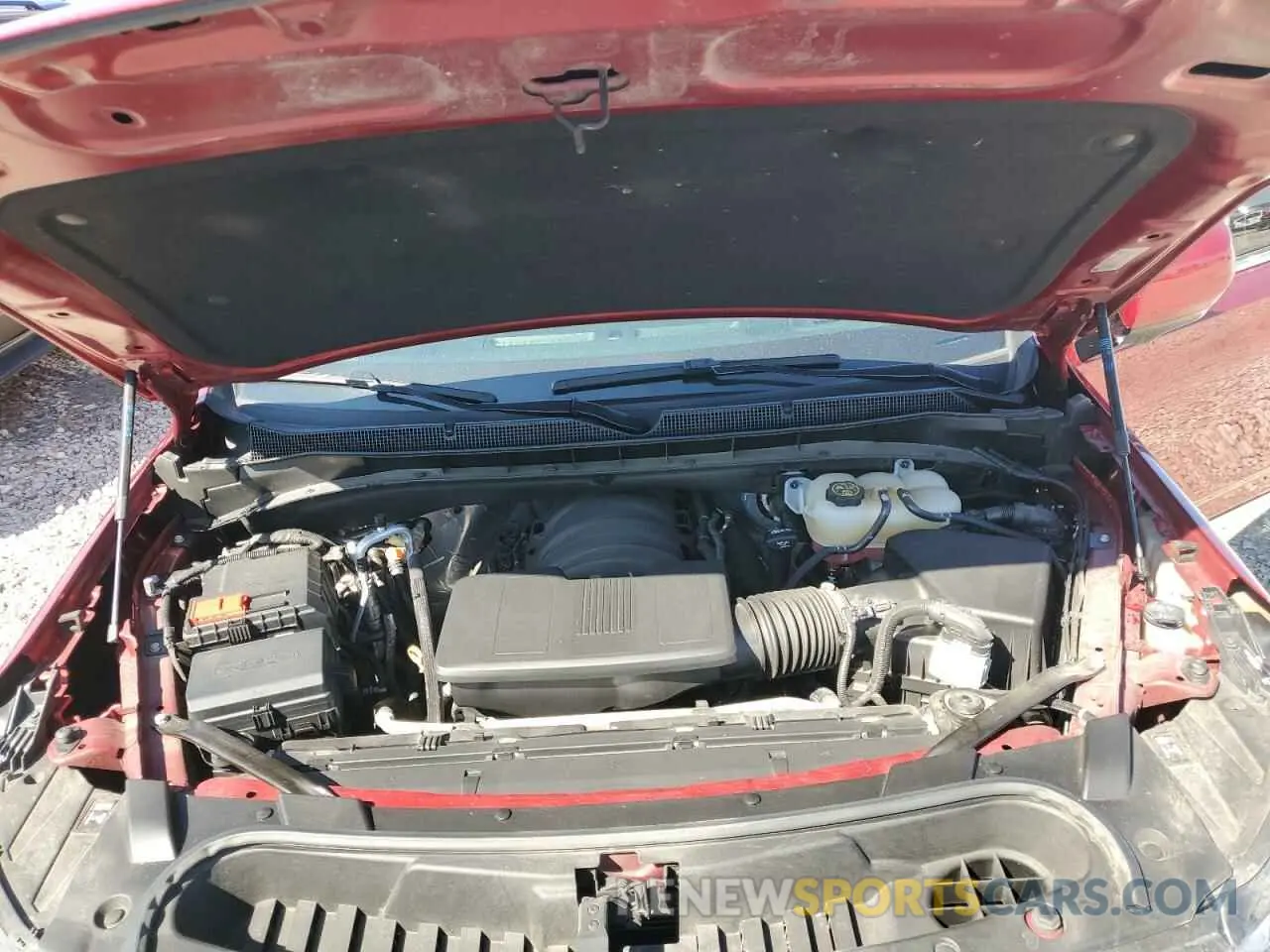 12 fotografías del automóvil dañado 1GNSKMKD5NR317969 CHEVROLET TAHOE 2022
