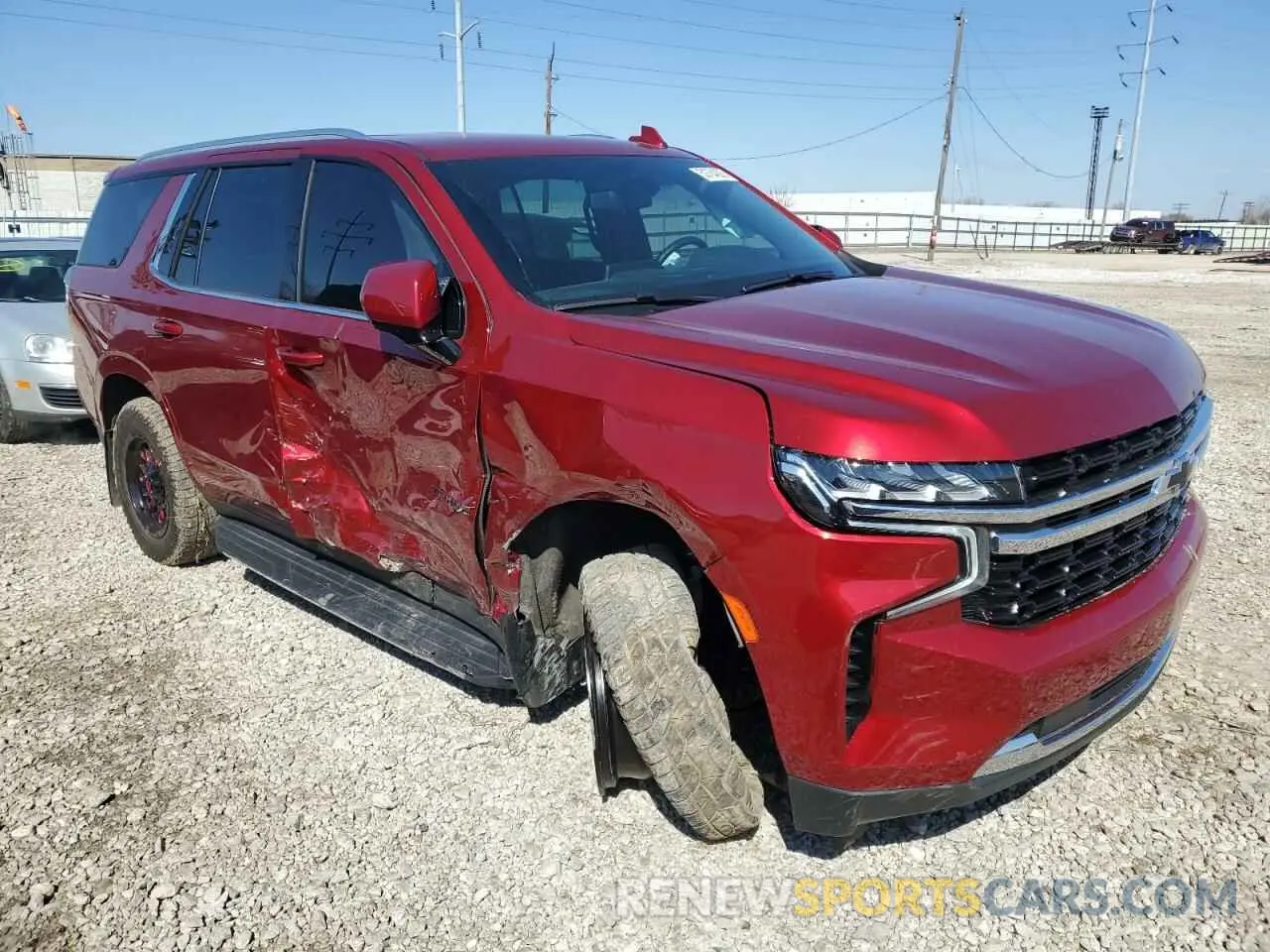4 fotografías del automóvil dañado 1GNSKMKD5NR317969 CHEVROLET TAHOE 2022