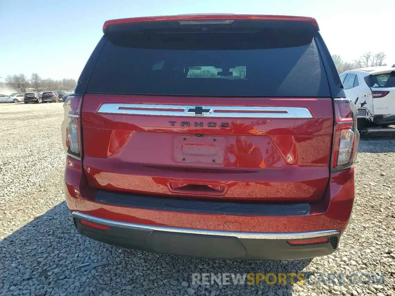 6 fotografías del automóvil dañado 1GNSKMKD5NR317969 CHEVROLET TAHOE 2022