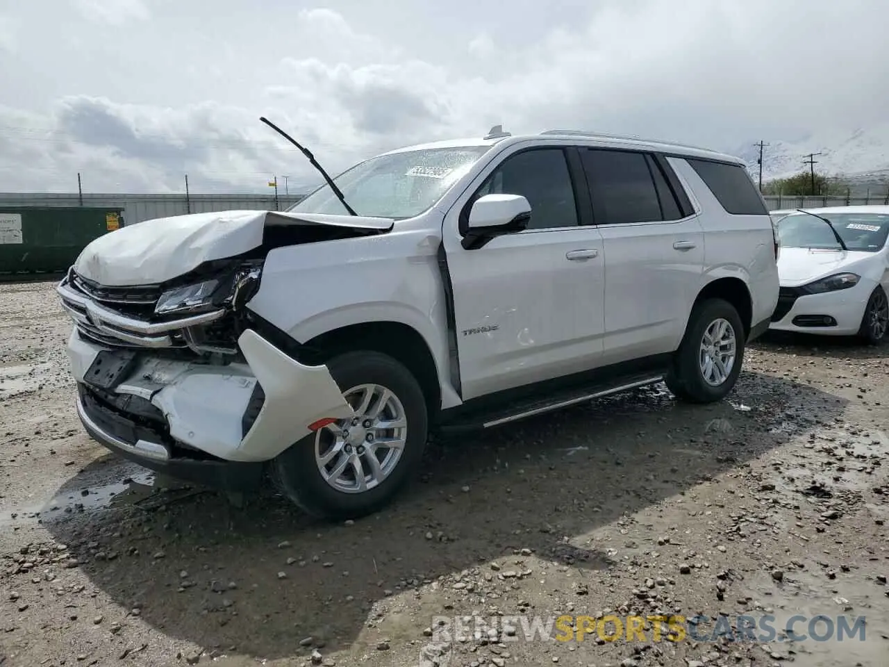 1 fotografías del automóvil dañado 1GNSKNKD1NR166344 CHEVROLET TAHOE 2022