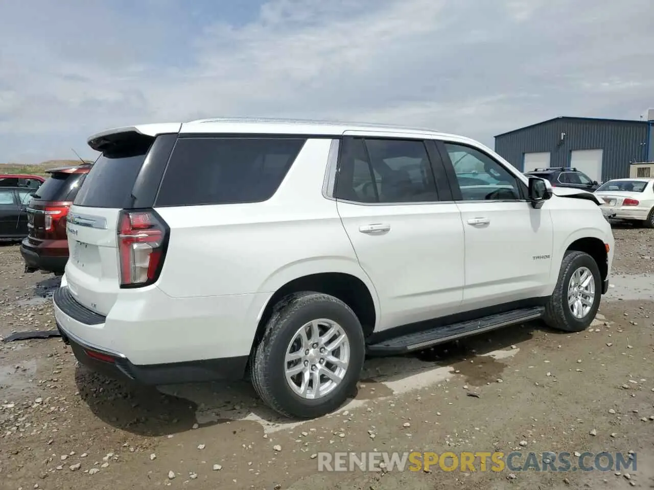 3 fotografías del automóvil dañado 1GNSKNKD1NR166344 CHEVROLET TAHOE 2022