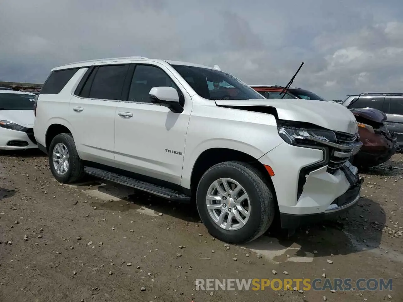 4 fotografías del automóvil dañado 1GNSKNKD1NR166344 CHEVROLET TAHOE 2022