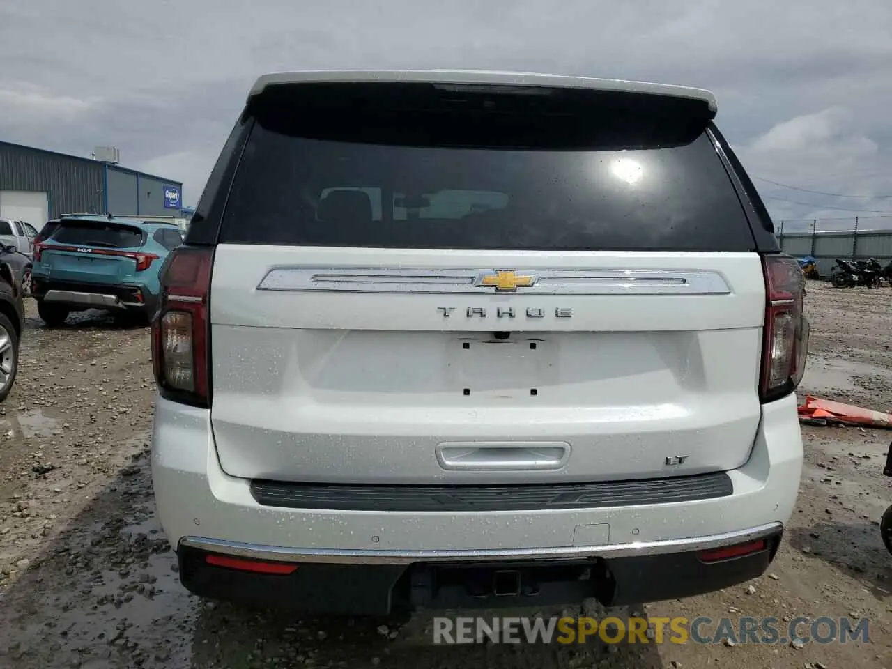 6 fotografías del automóvil dañado 1GNSKNKD1NR166344 CHEVROLET TAHOE 2022