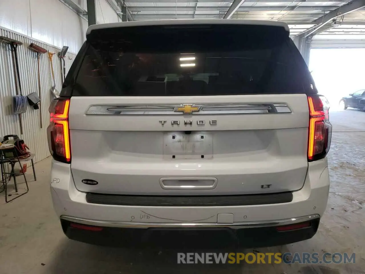 6 fotografías del automóvil dañado 1GNSKNKD2NR121607 CHEVROLET TAHOE 2022