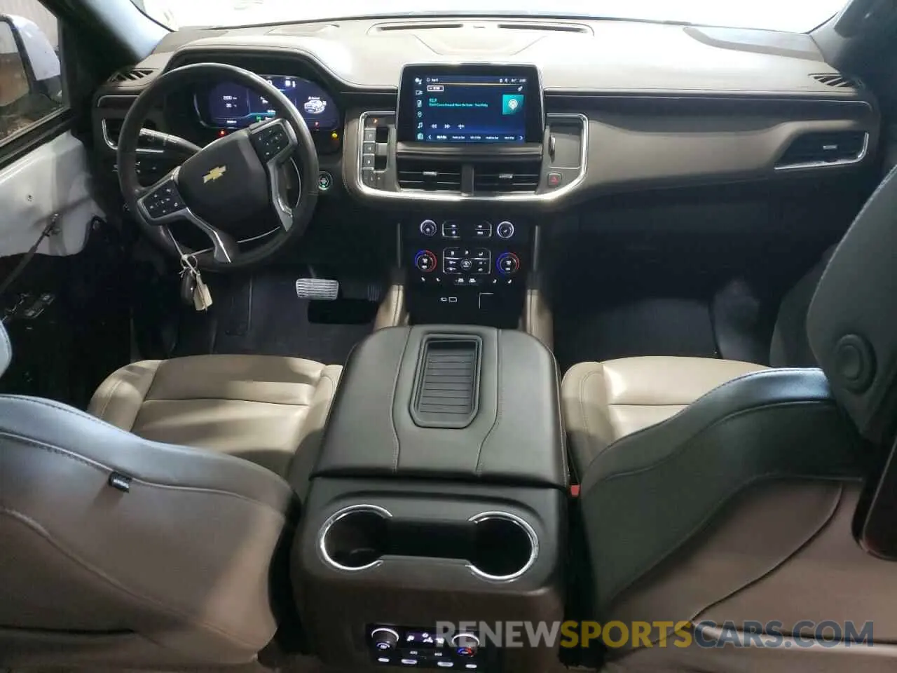 8 fotografías del automóvil dañado 1GNSKNKD2NR121607 CHEVROLET TAHOE 2022