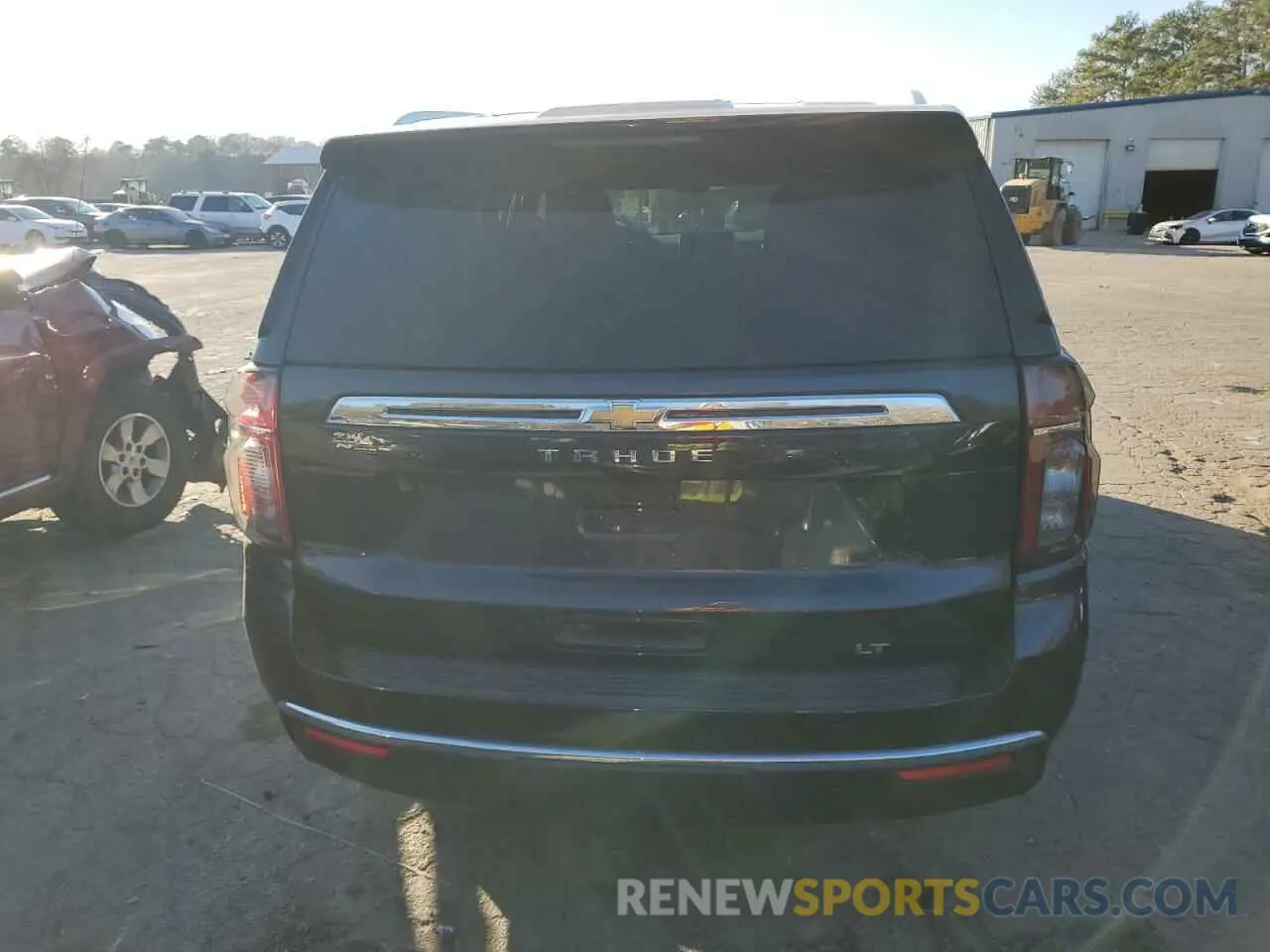 6 fotografías del automóvil dañado 1GNSKNKD2NR309561 CHEVROLET TAHOE 2022