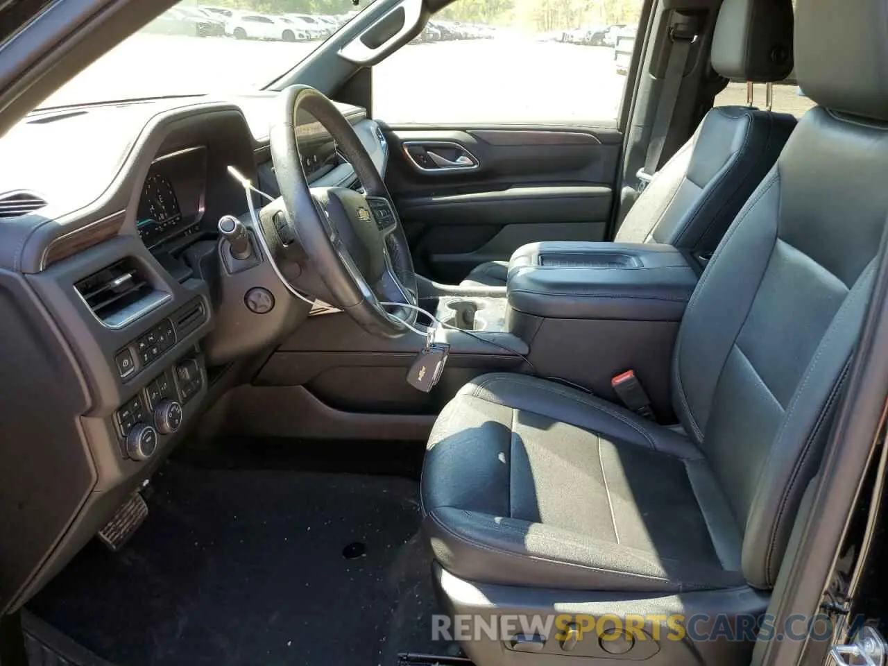7 fotografías del automóvil dañado 1GNSKNKD2NR331107 CHEVROLET TAHOE 2022
