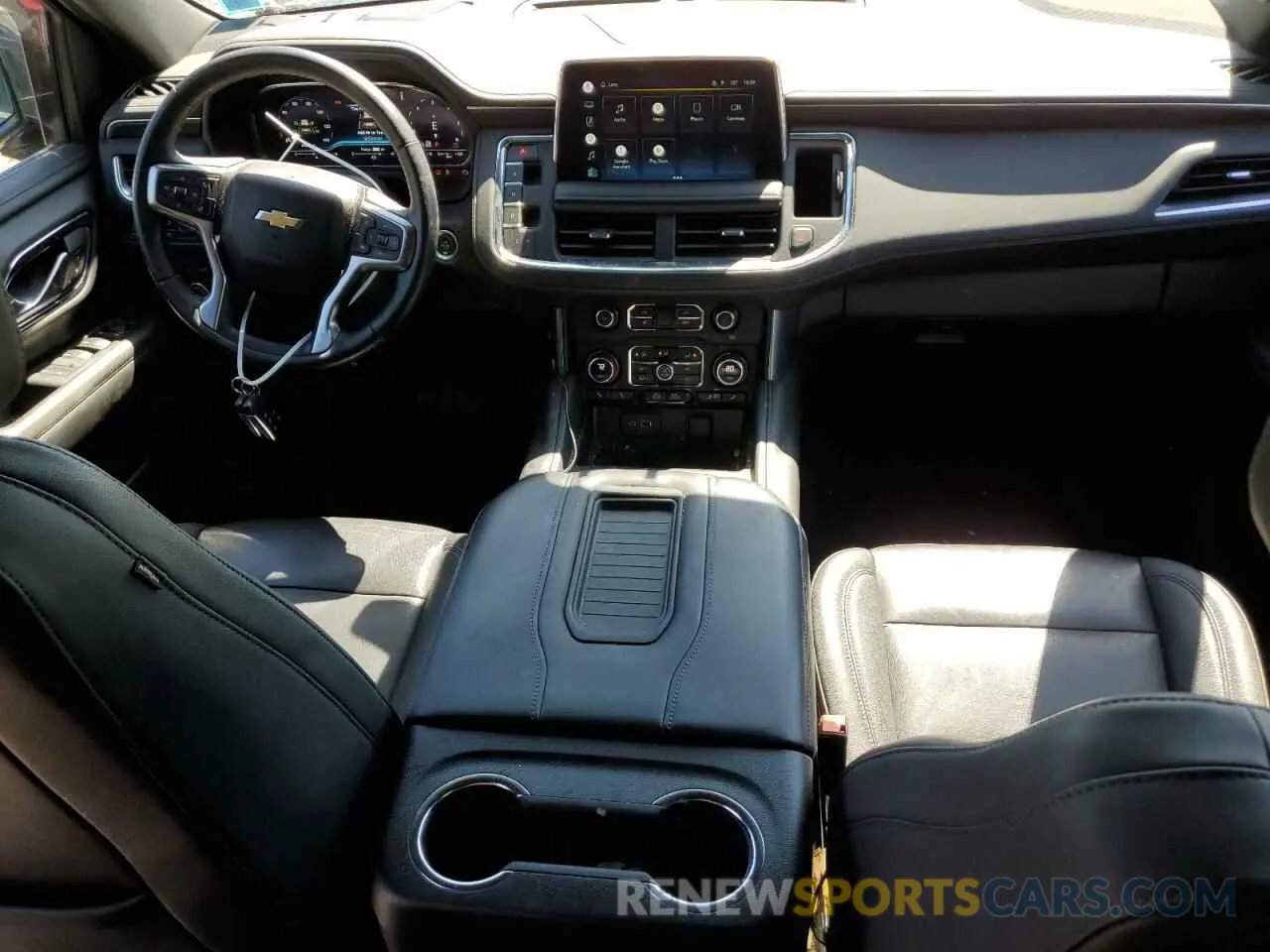 8 fotografías del automóvil dañado 1GNSKNKD2NR331107 CHEVROLET TAHOE 2022