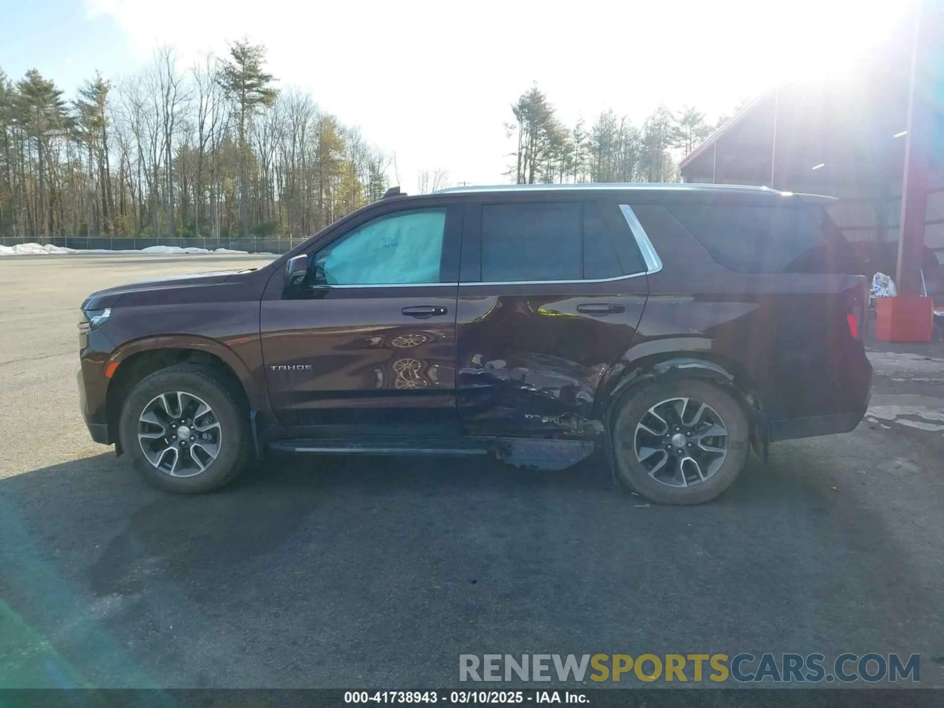 14 fotografías del automóvil dañado 1GNSKNKD3NR200915 CHEVROLET TAHOE 2022
