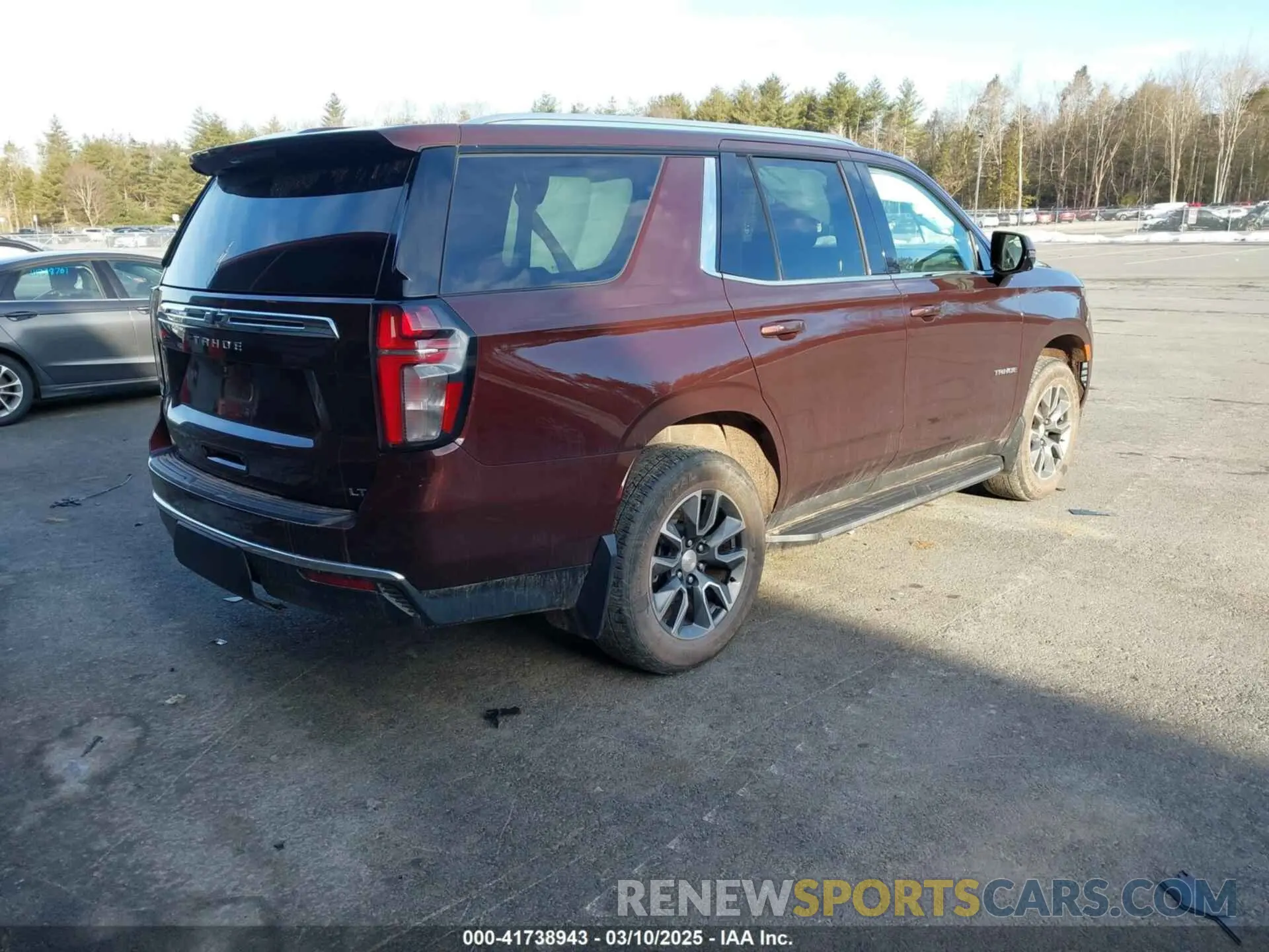 4 fotografías del automóvil dañado 1GNSKNKD3NR200915 CHEVROLET TAHOE 2022
