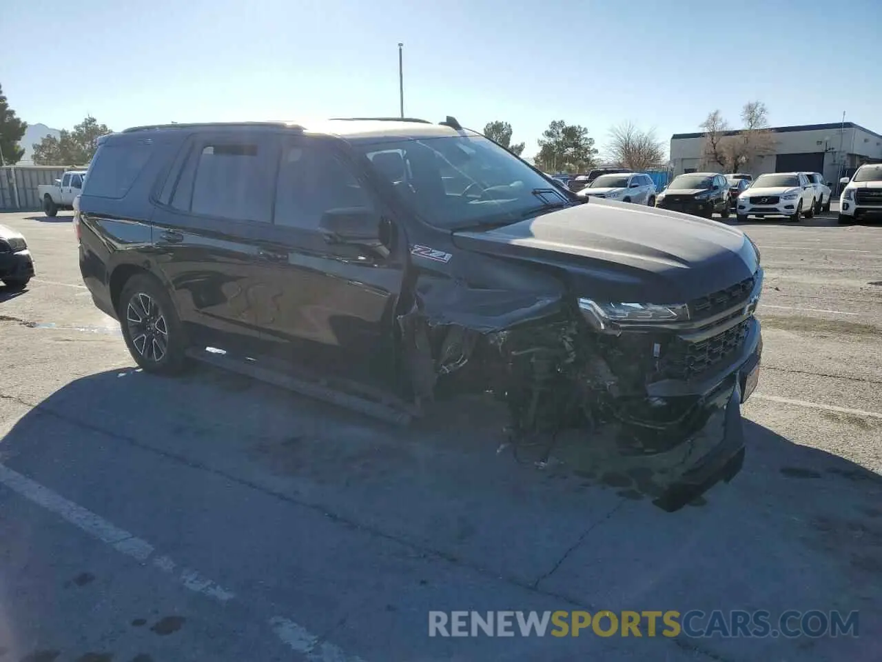 4 fotografías del automóvil dañado 1GNSKPKD0NR242244 CHEVROLET TAHOE 2022