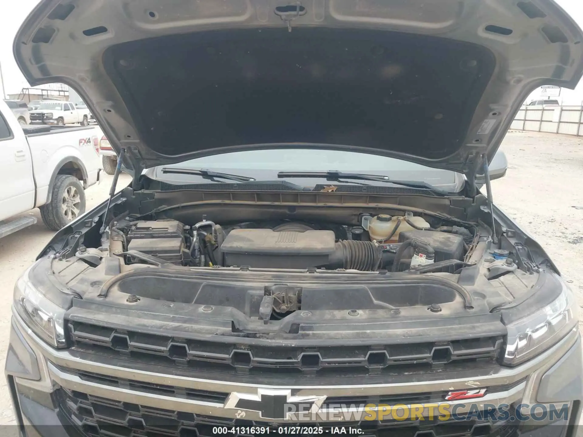 10 fotografías del automóvil dañado 1GNSKPKD3NR304672 CHEVROLET TAHOE 2022